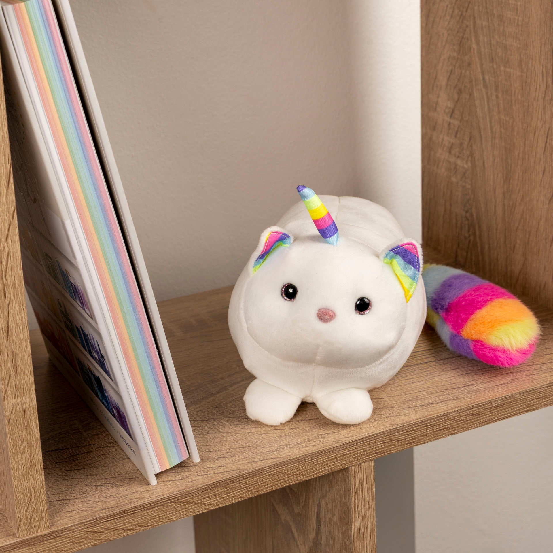 Tiny Ziggy the Rainbow Caticorn Deluxe Plush Toy