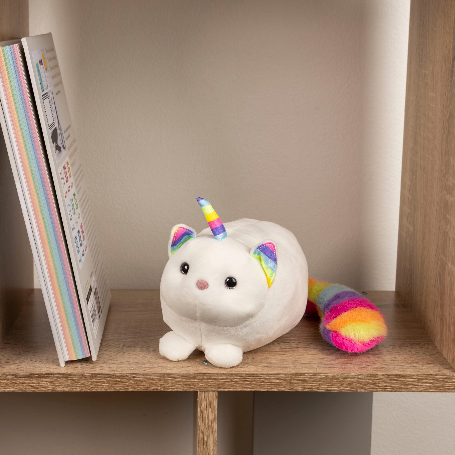Tiny Ziggy the Rainbow Caticorn Deluxe Plush Toy