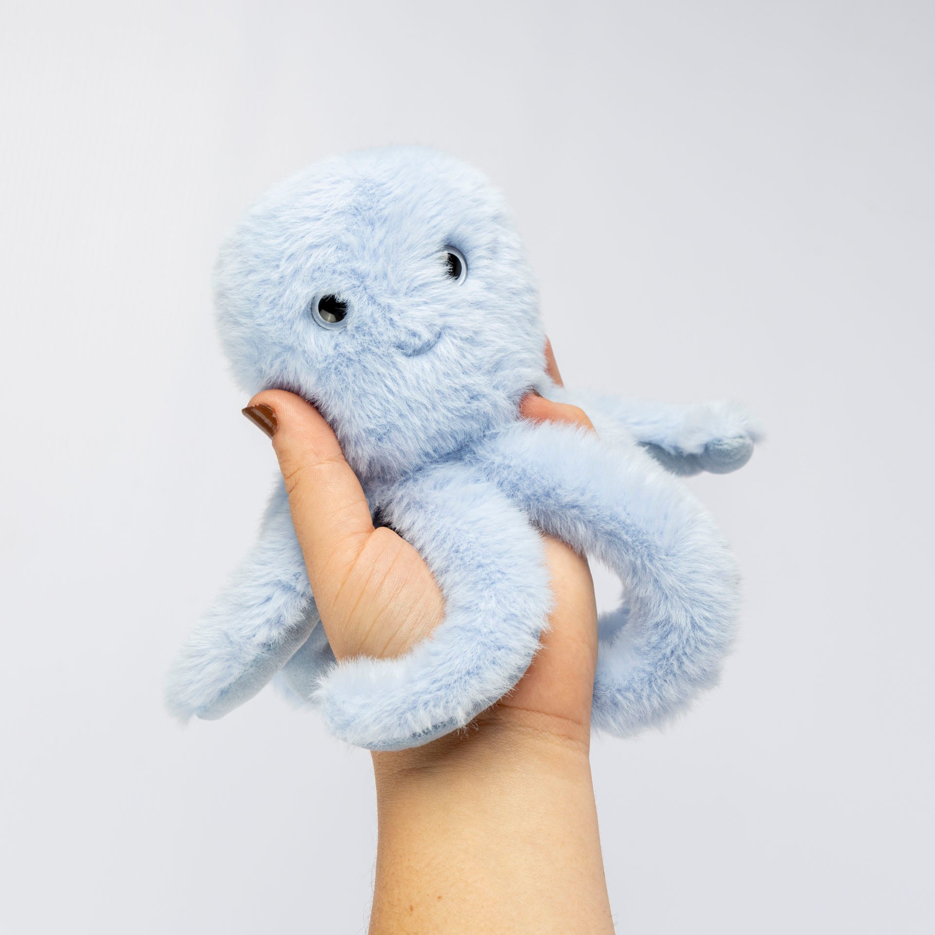 Mini Octopus Deluxe Plush Toy (Blue or Pink)