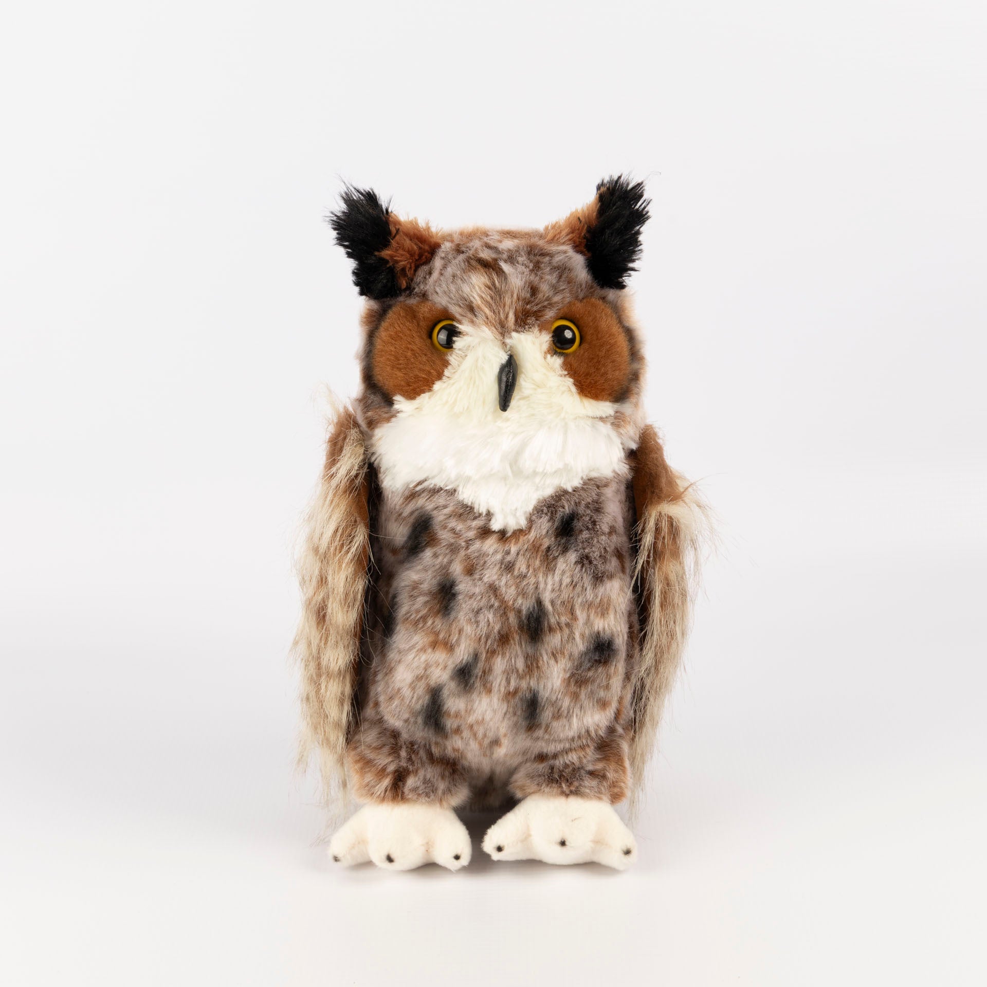 Einstein the Great Horned Owl Deluxe Plush Toy