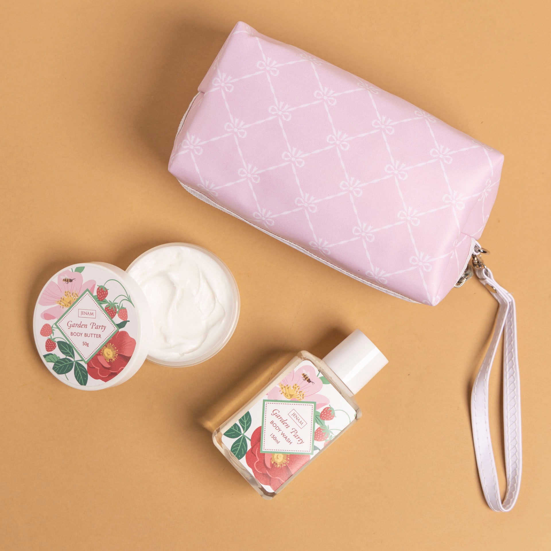 Garden Party – Pamper Treats Cosmetic Bag Gift Set