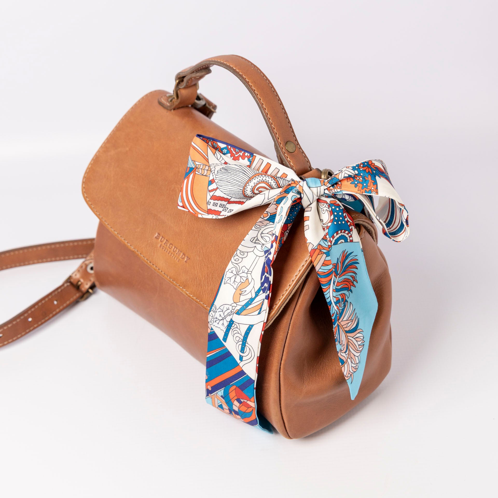 Statement Scarf Bag Charm / Hair Accessory