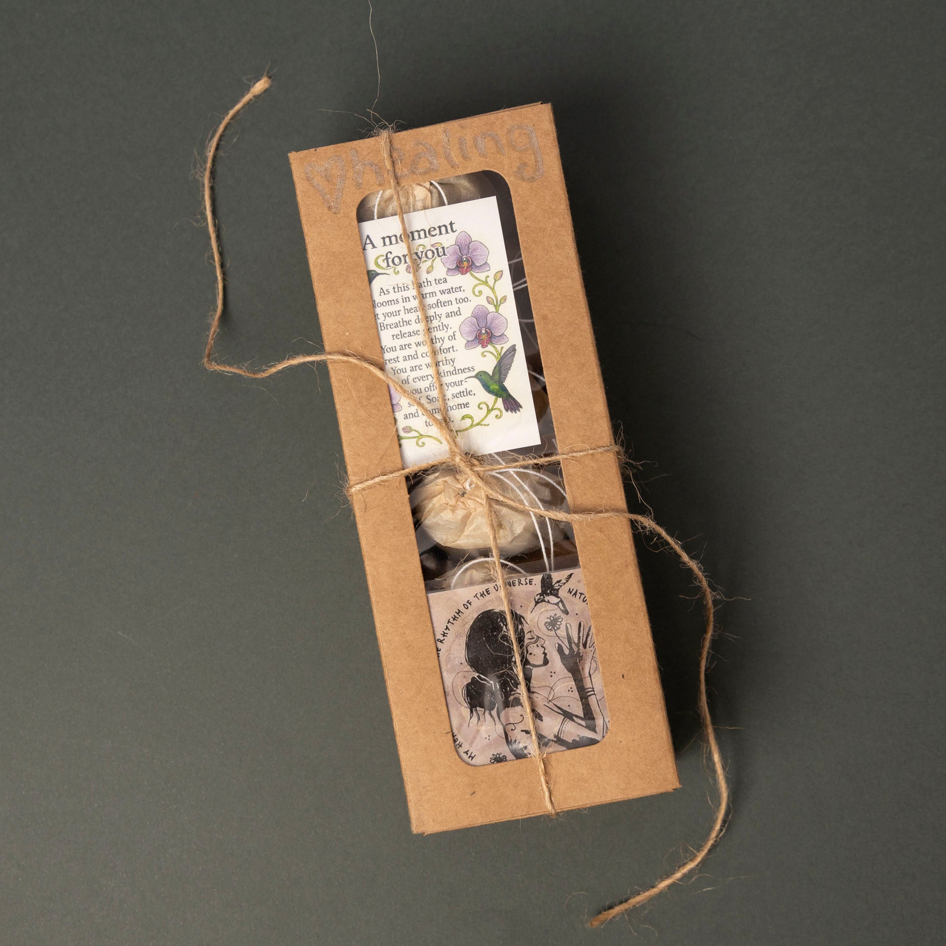 Rooted Ritual Bloom Bath – 100% Natural Botanical Bath Teabags