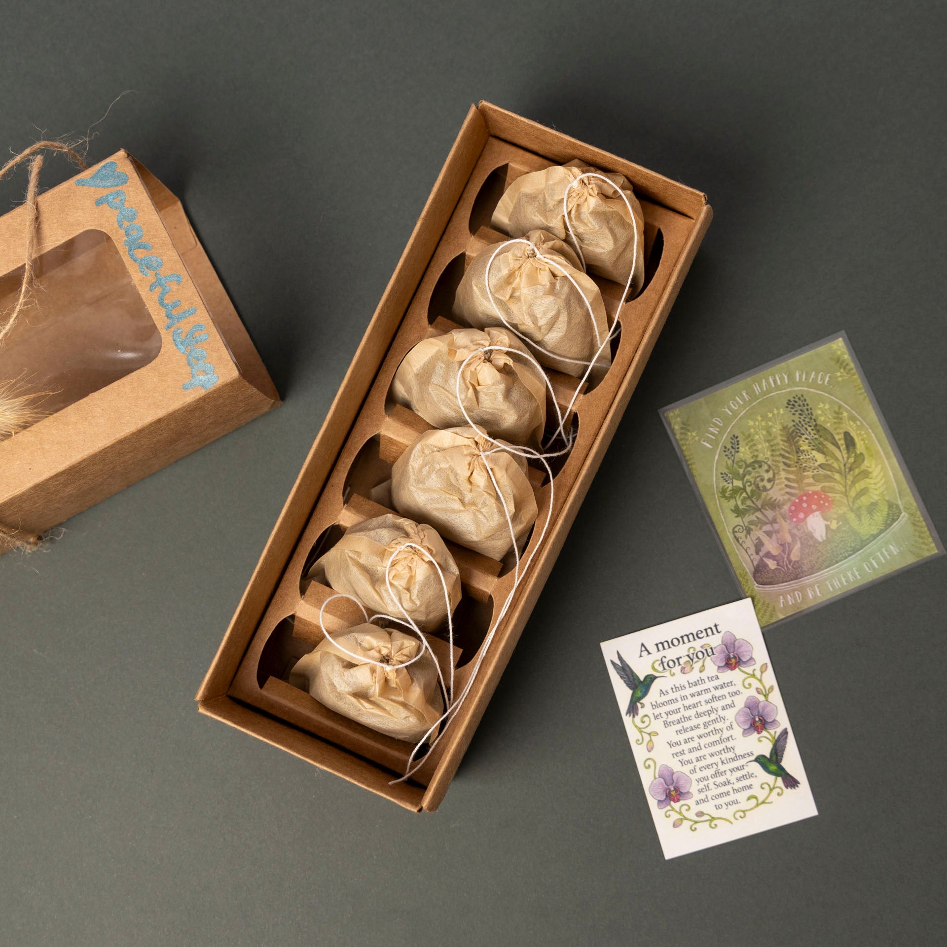 Rooted Ritual Bloom Bath – 100% Natural Botanical Bath Teabags