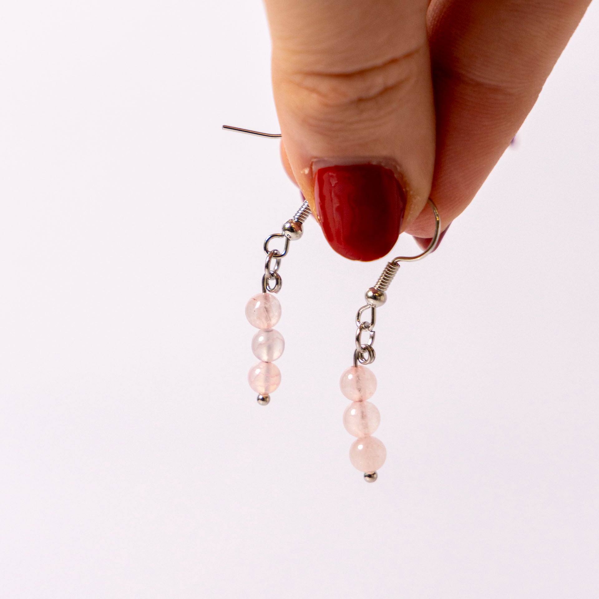 Gemstone Drop Earrings