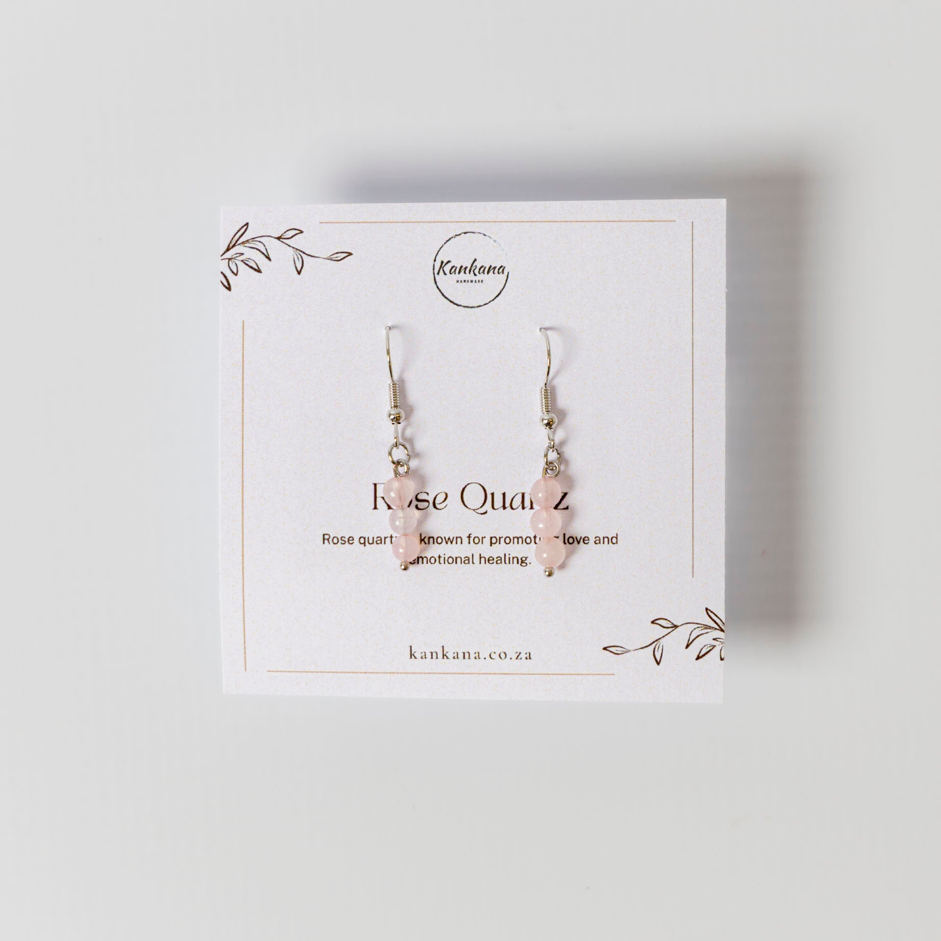 Gemstone Drop Earrings