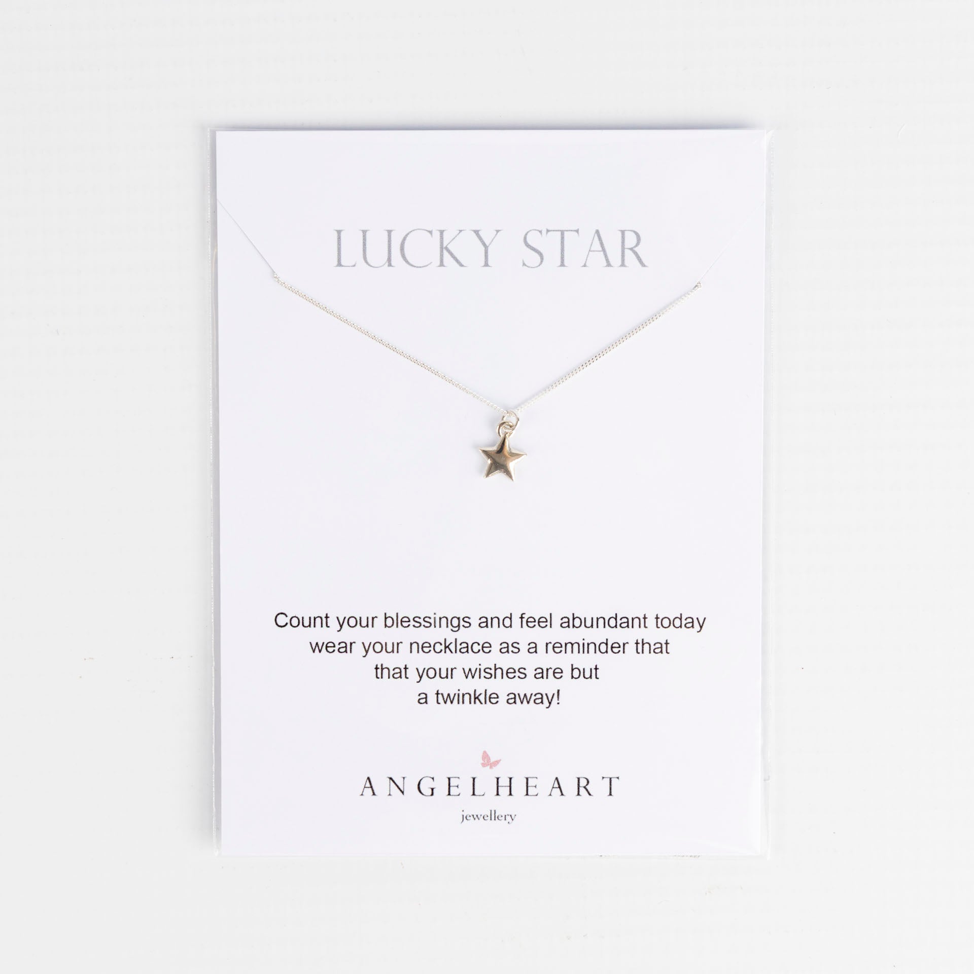 Lucky Star Sterling Silver Necklace