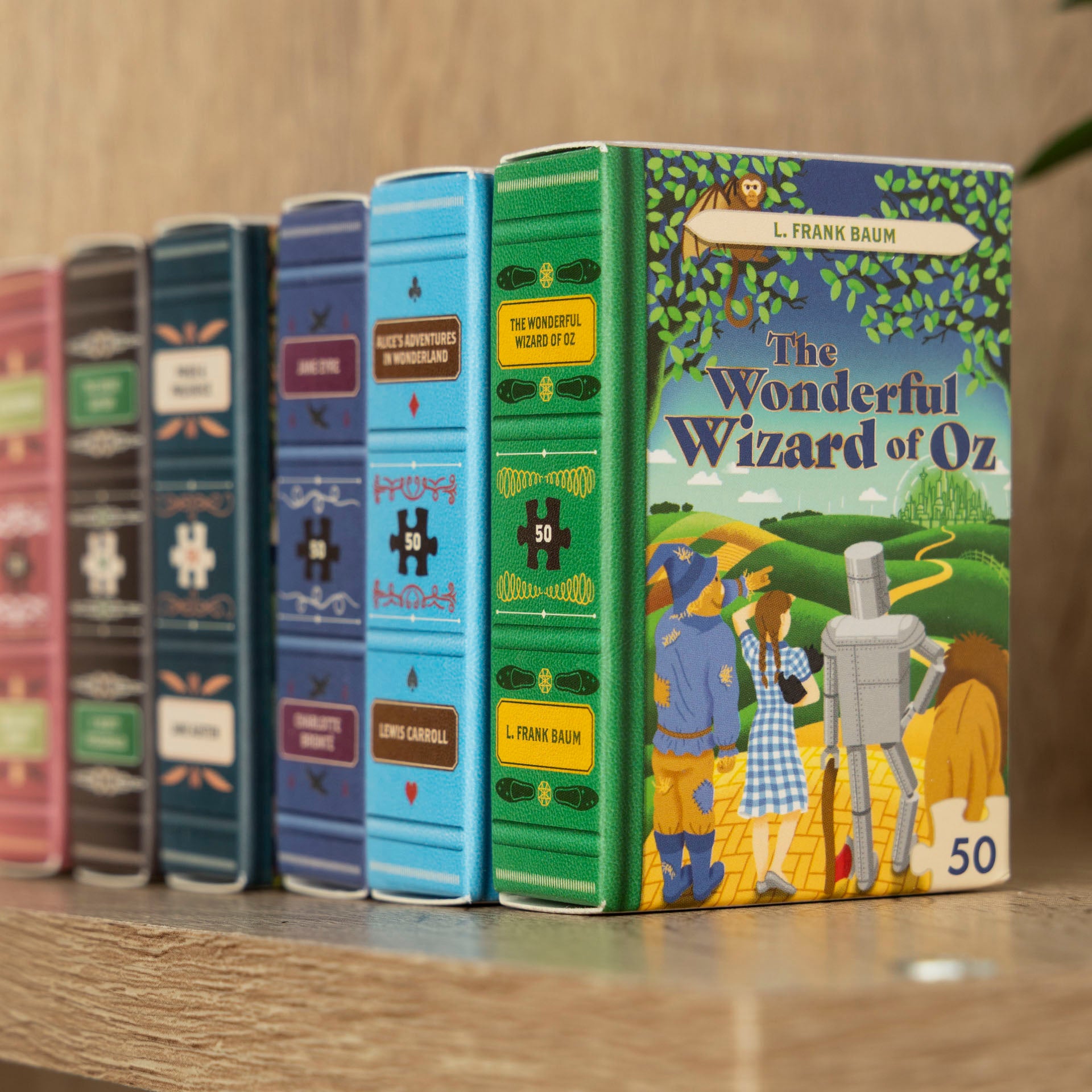 Mini Jigsaw Library – Classic Literature Puzzles (assorted titles)
