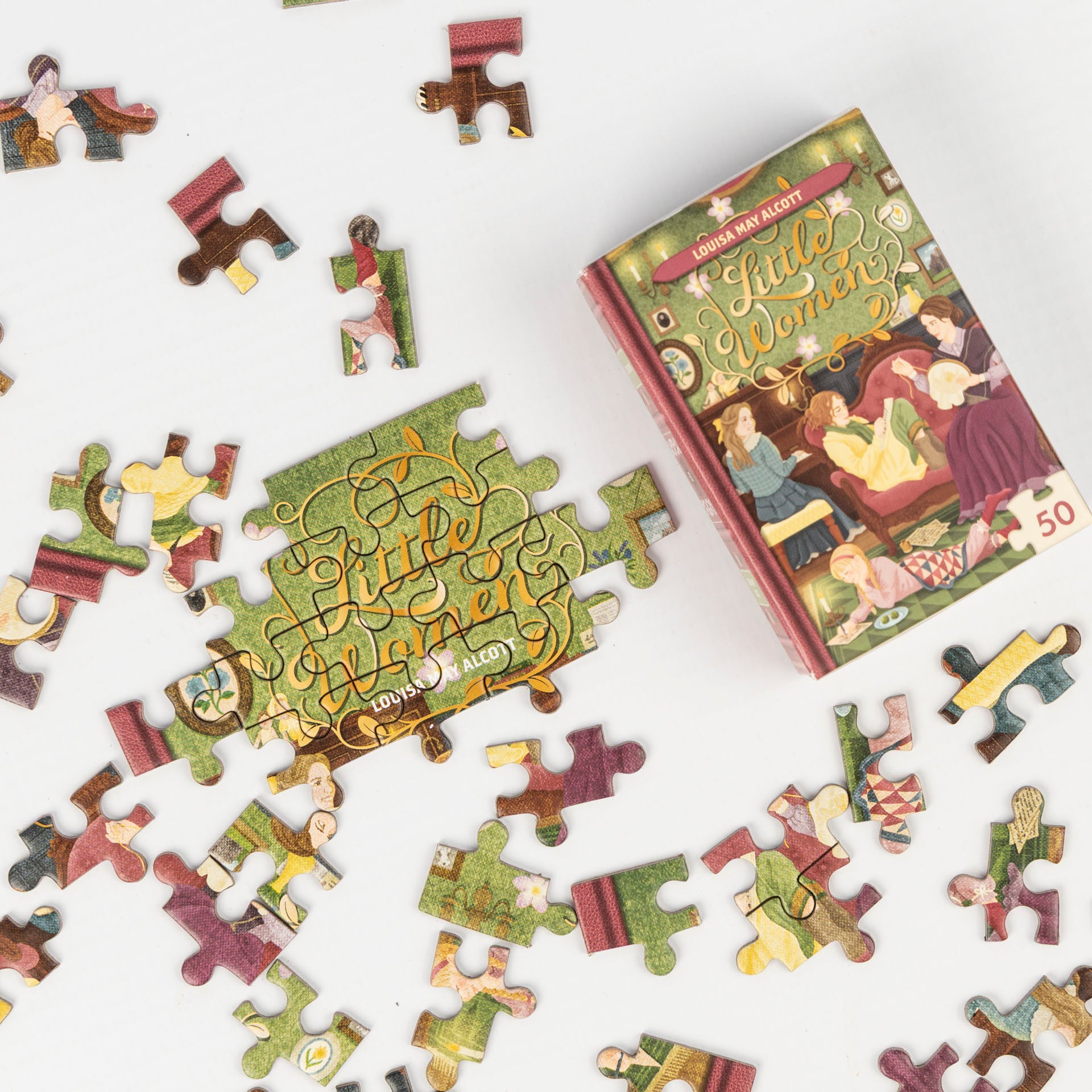 Mini Jigsaw Library – Classic Literature Puzzles (assorted titles)