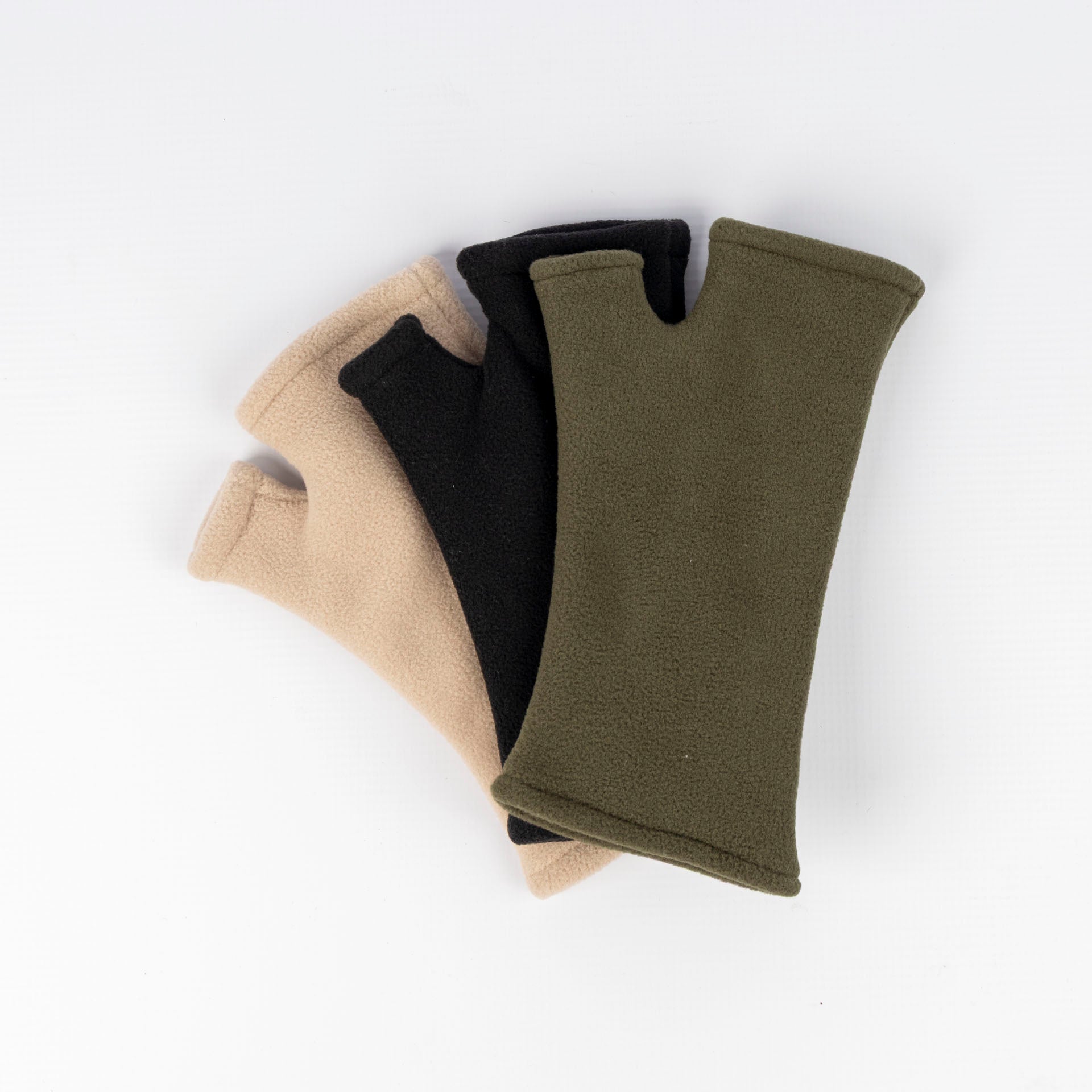 Ladies' Fleece-Lined Wristie Gloves (assorted colours)