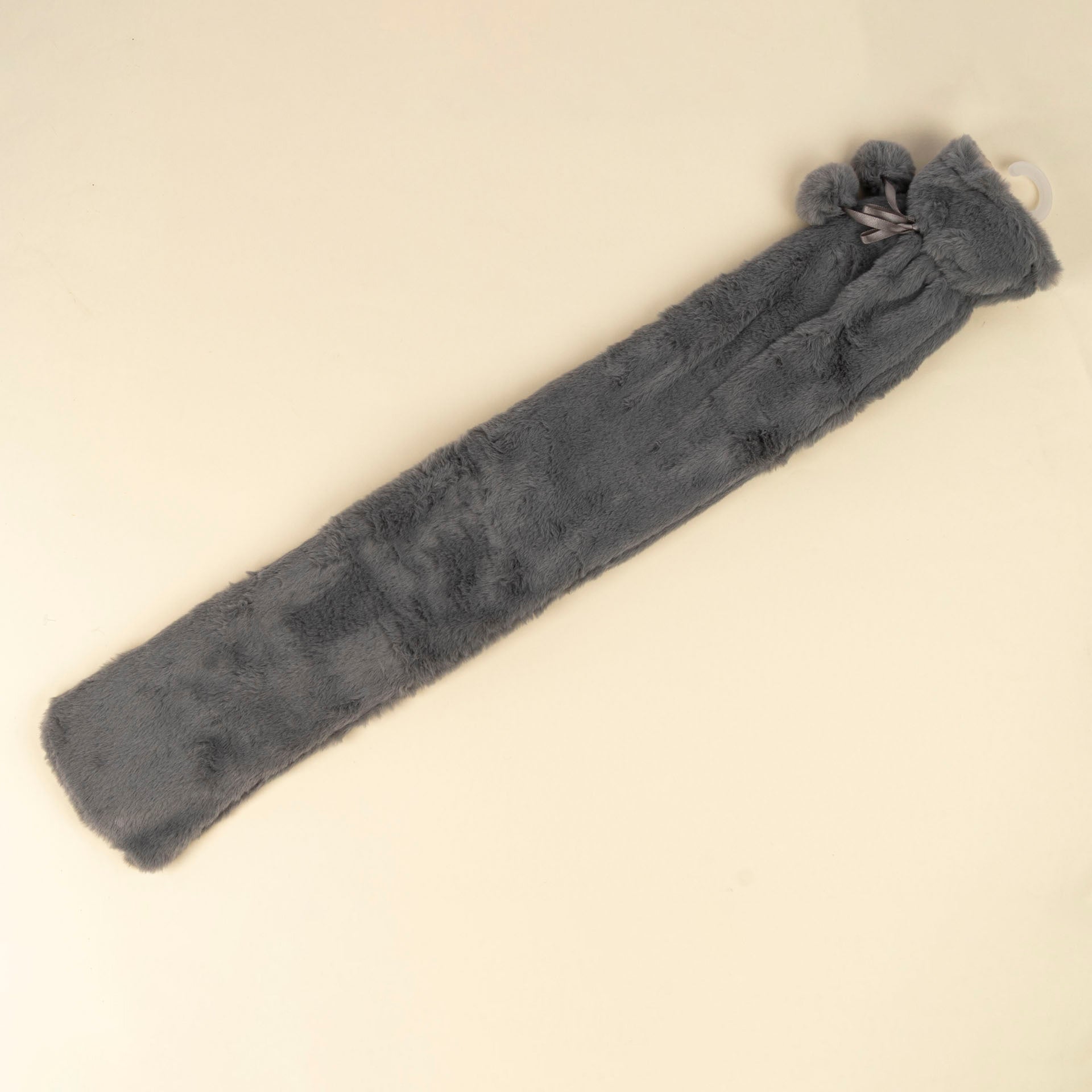 Extra Long Comfort Hot Water Bottle with Plush Cover