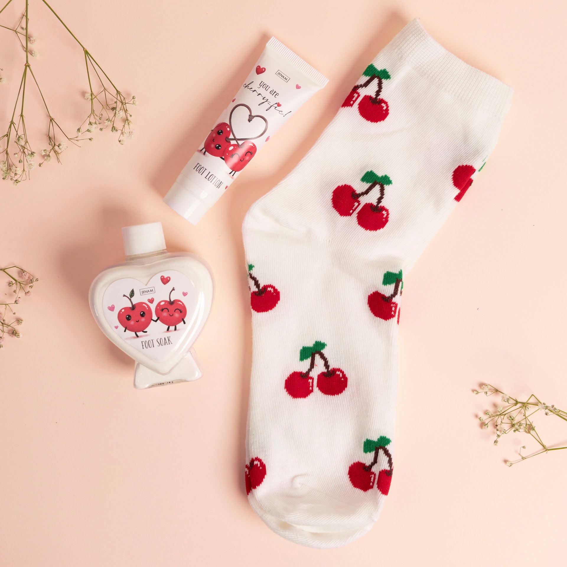 "Cherry-ish Your Feet" Pampering Gift Set