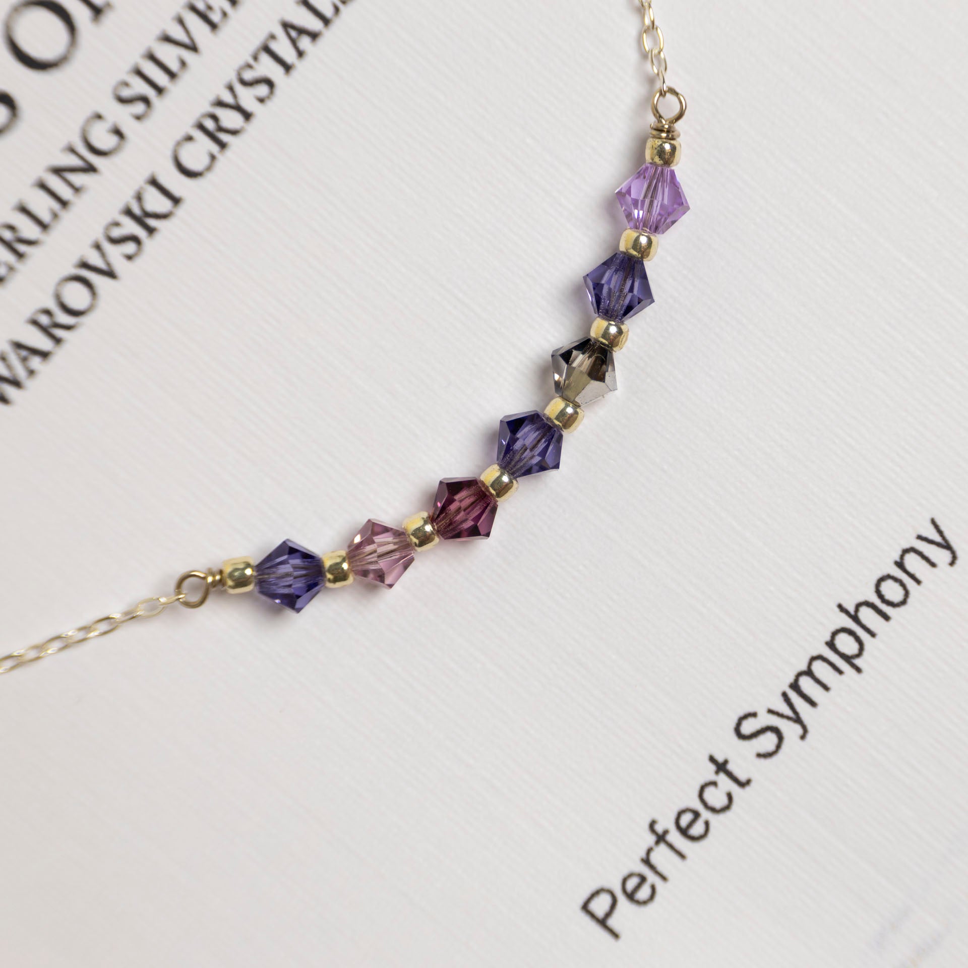 Romantic Crystal Necklace Collection –  Perfect Symphony