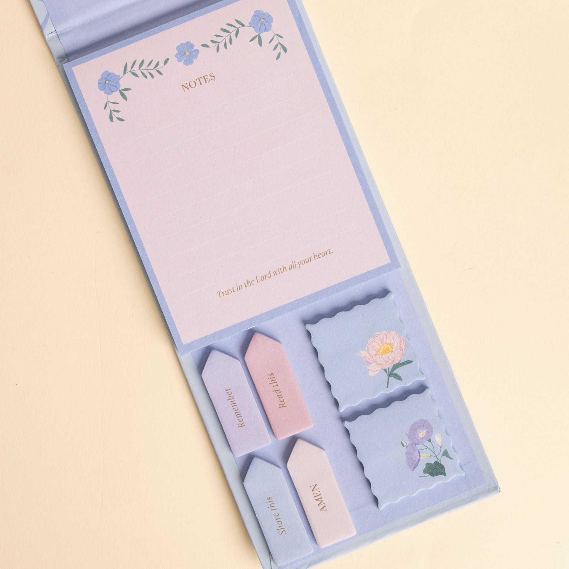 Scripture & Verse Notepad and Sticky Note Set