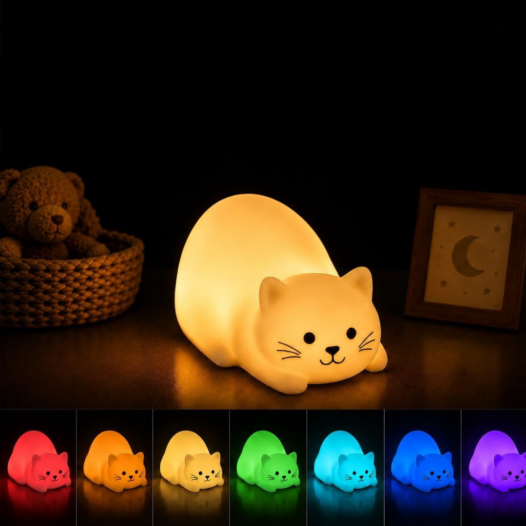 Tiny Cat Night Light