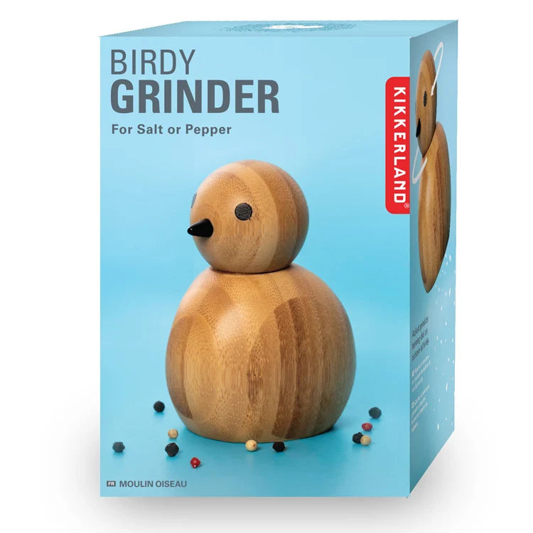 Bamboo Birdy Grinder (for salt or pepper)