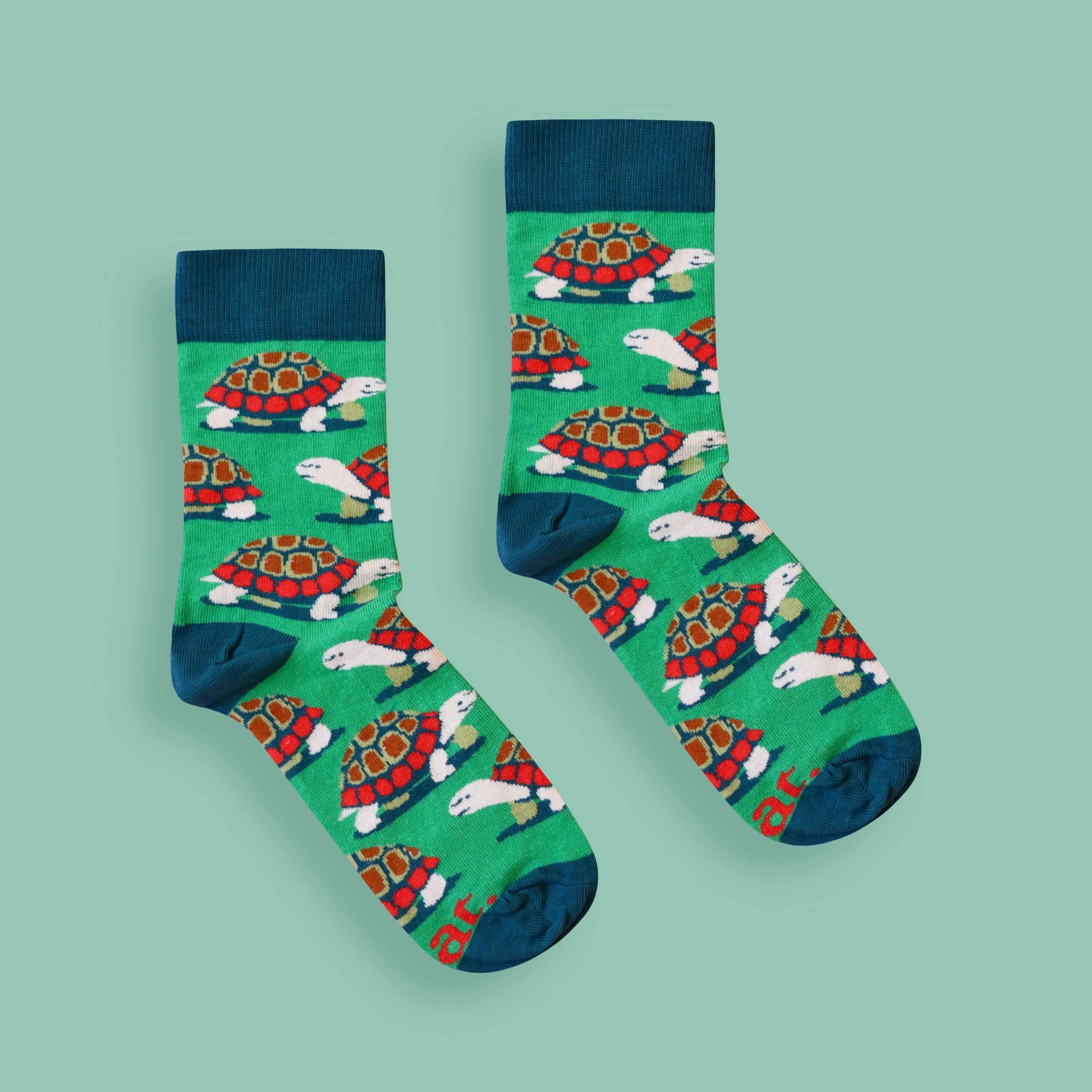 "Padloper" Tortoise Socks (His & Hers sizes)