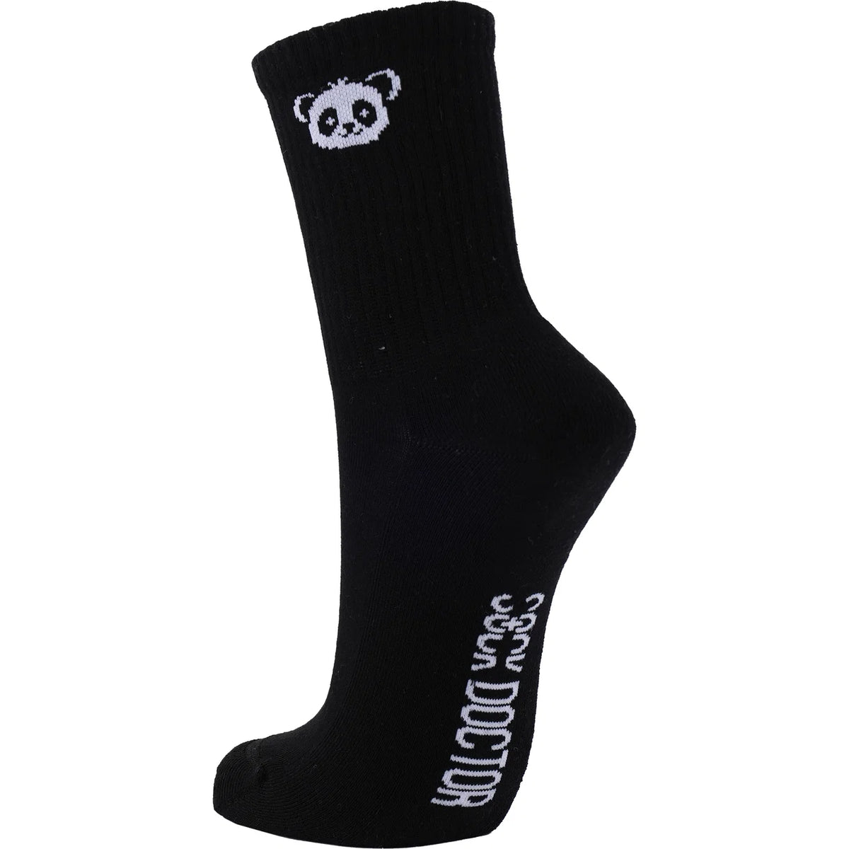 "Panda" Ladies' Ribbed Cotton Socks