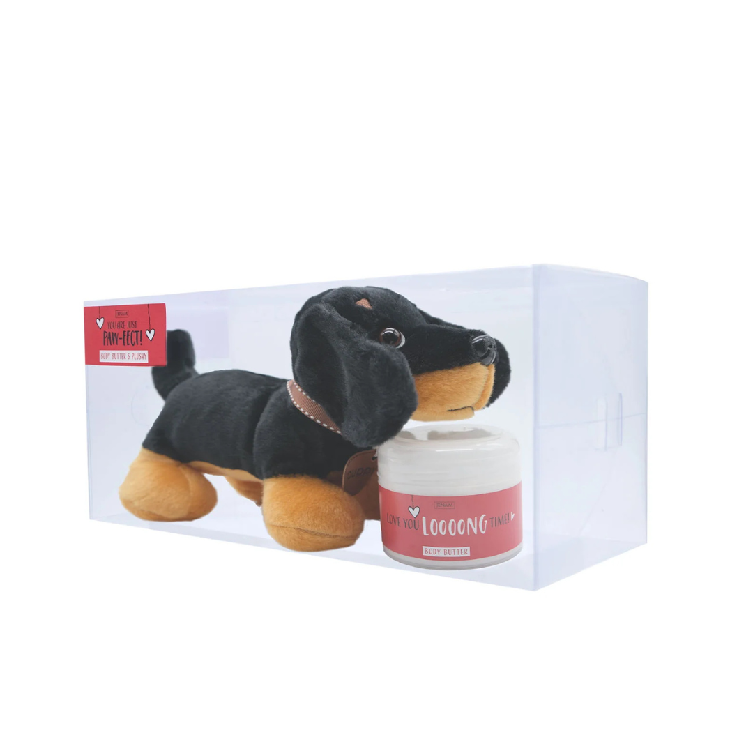 "You Are Just Paw-Fect" Body Butter & Plush Toy Gift Set