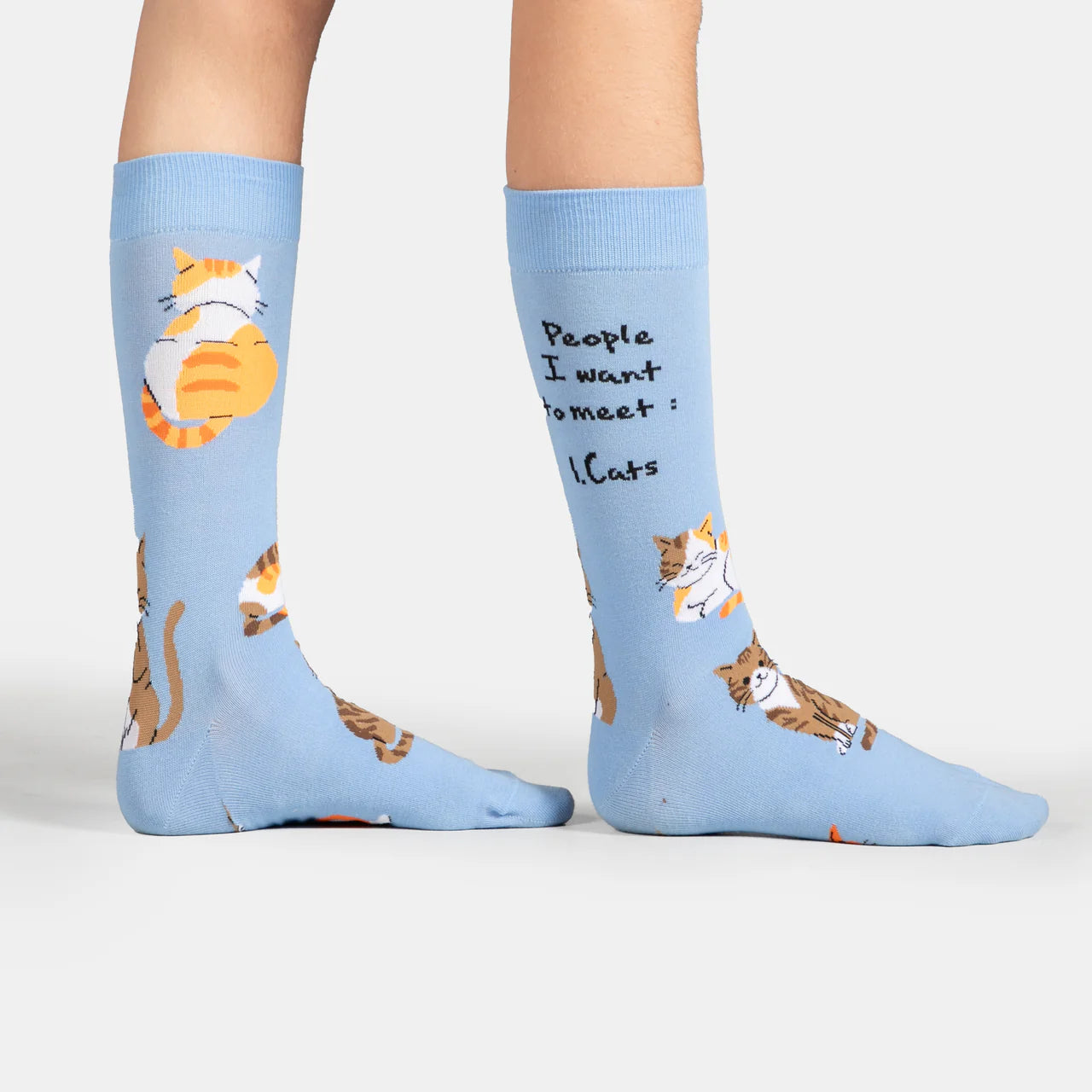 Men's "Meet Cats" Socks