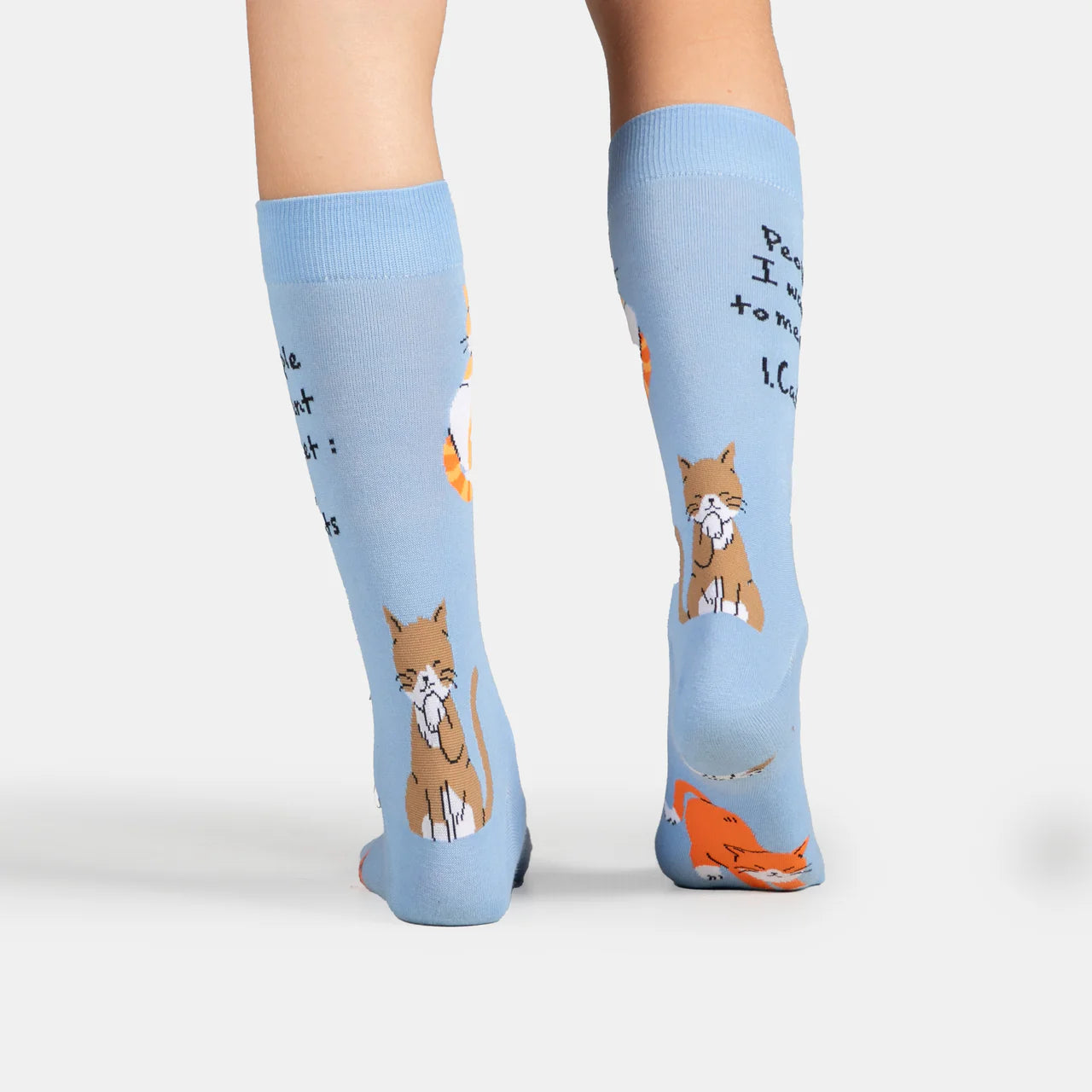 Men's "Meet Cats" Socks