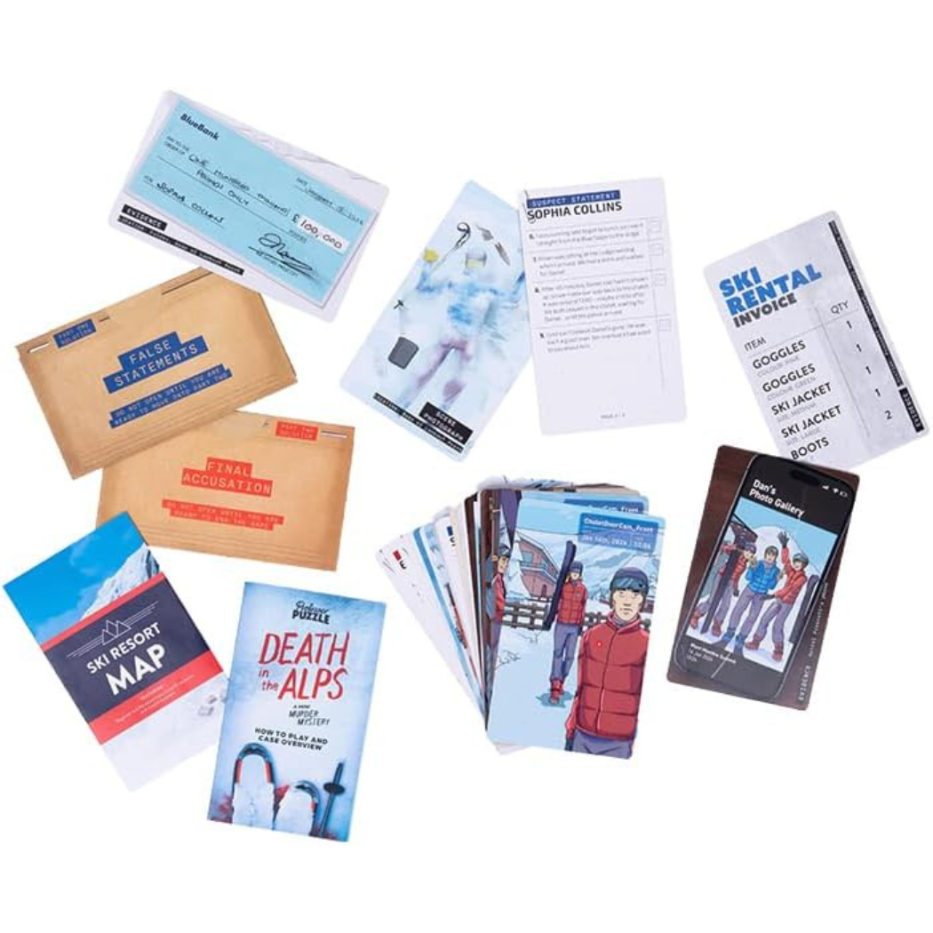 "Death in the Alps" Mini Murder Mystery Game