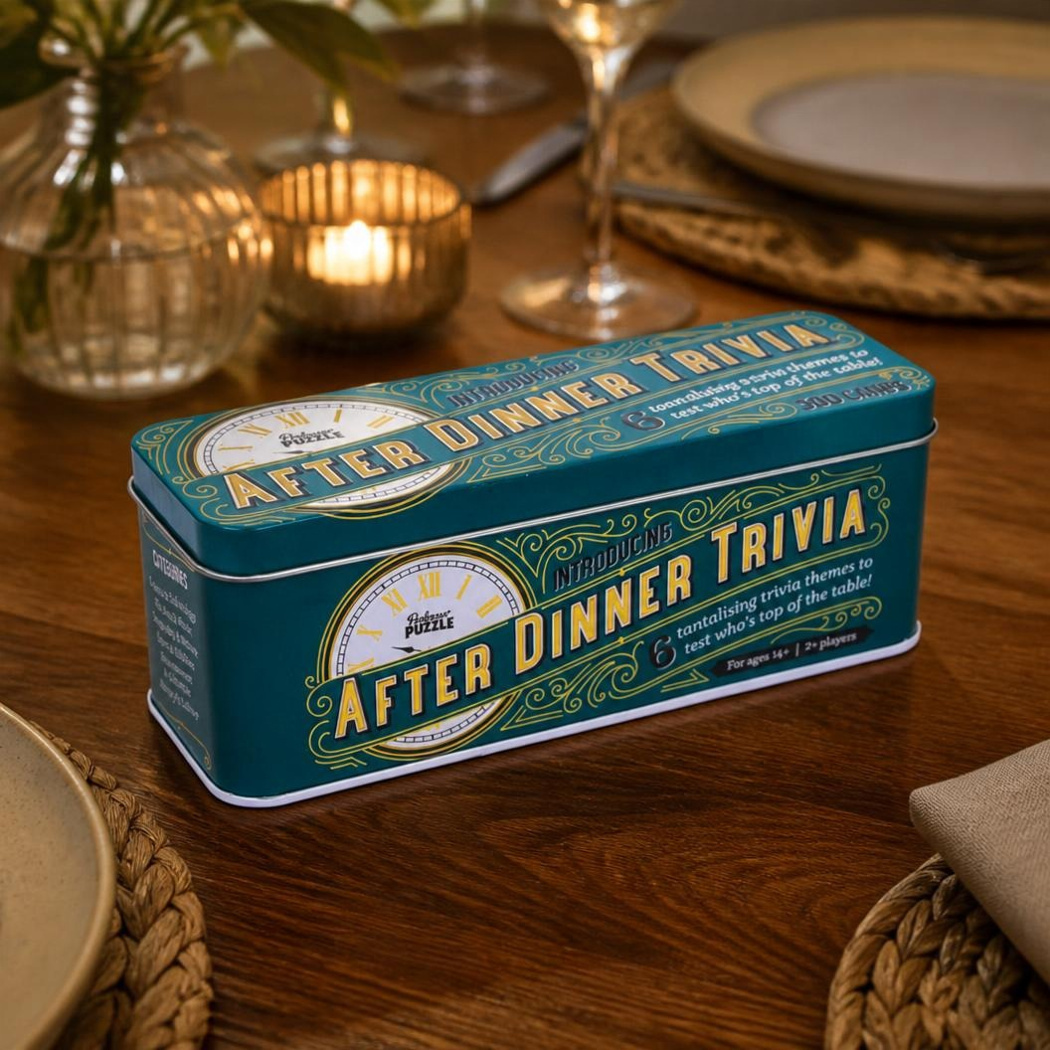 After Dinner Trivia in a Tin