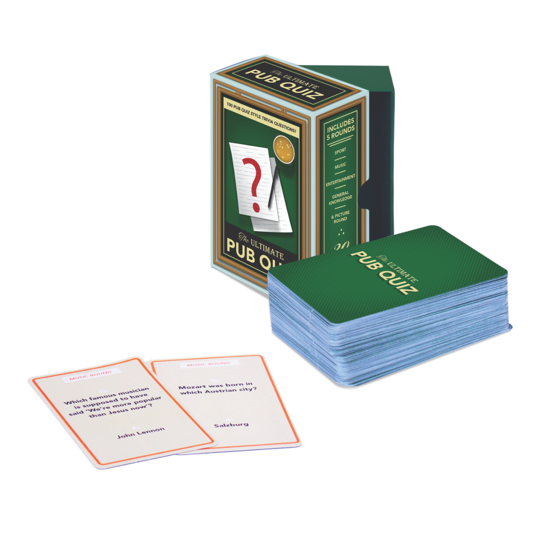 Ultimate Pub Quiz Trivia Card Pack