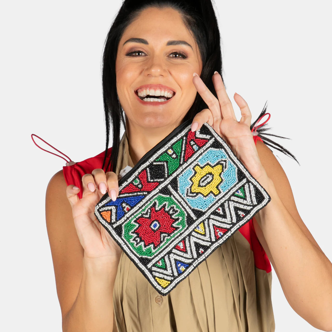 Ndebele Beaded Purse (assorted sizes)