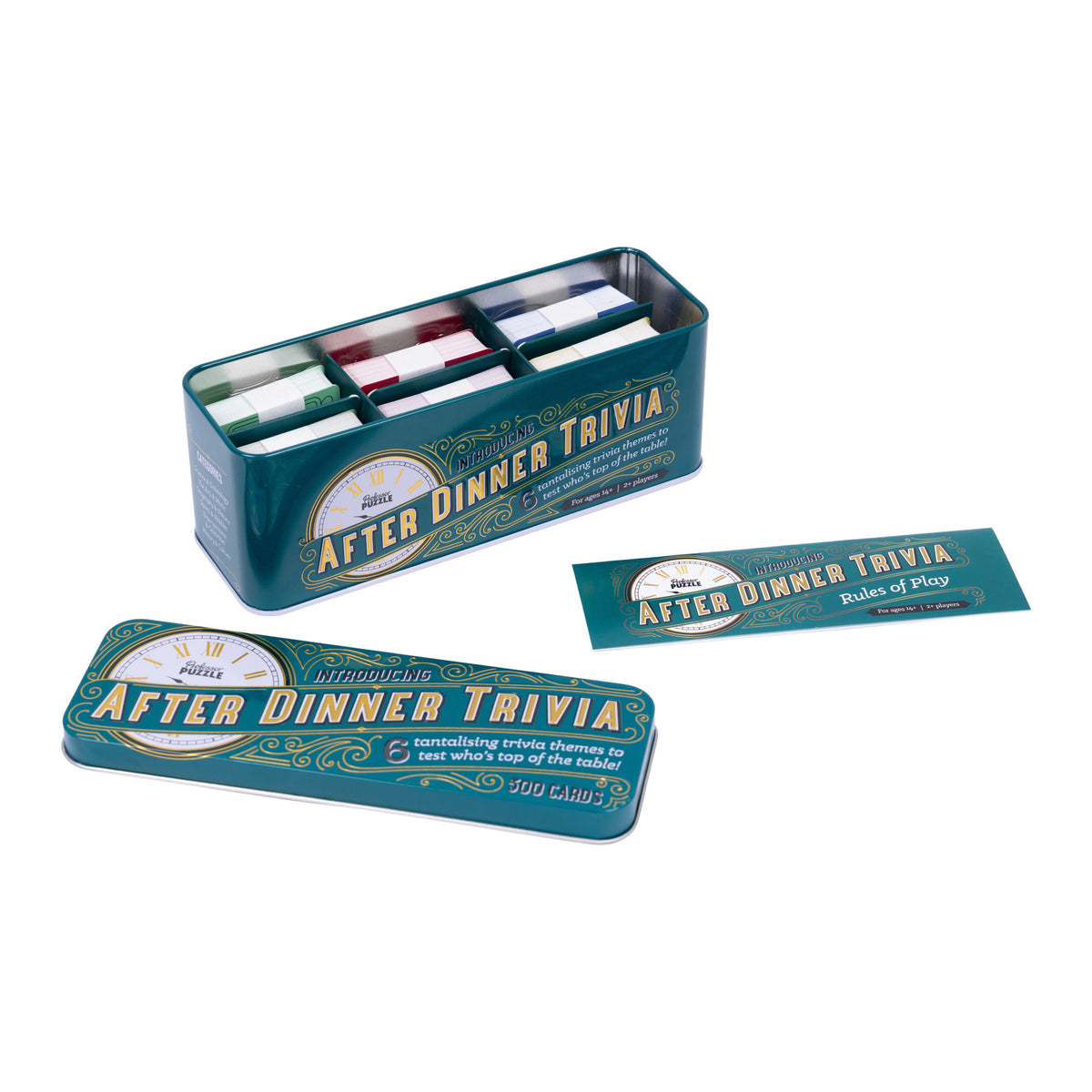 After Dinner Trivia in a Tin