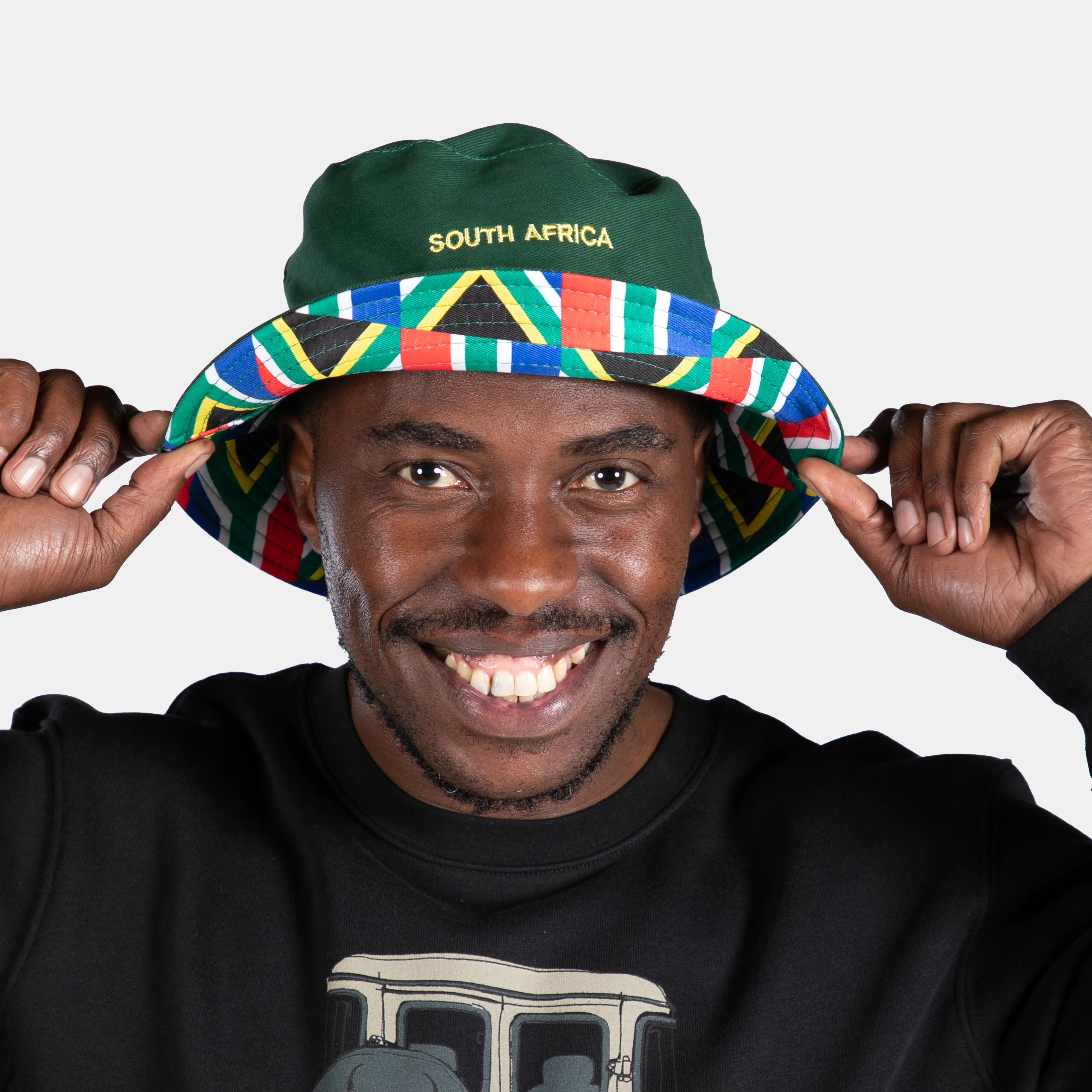 South African Flag Reversible Bucket Hat