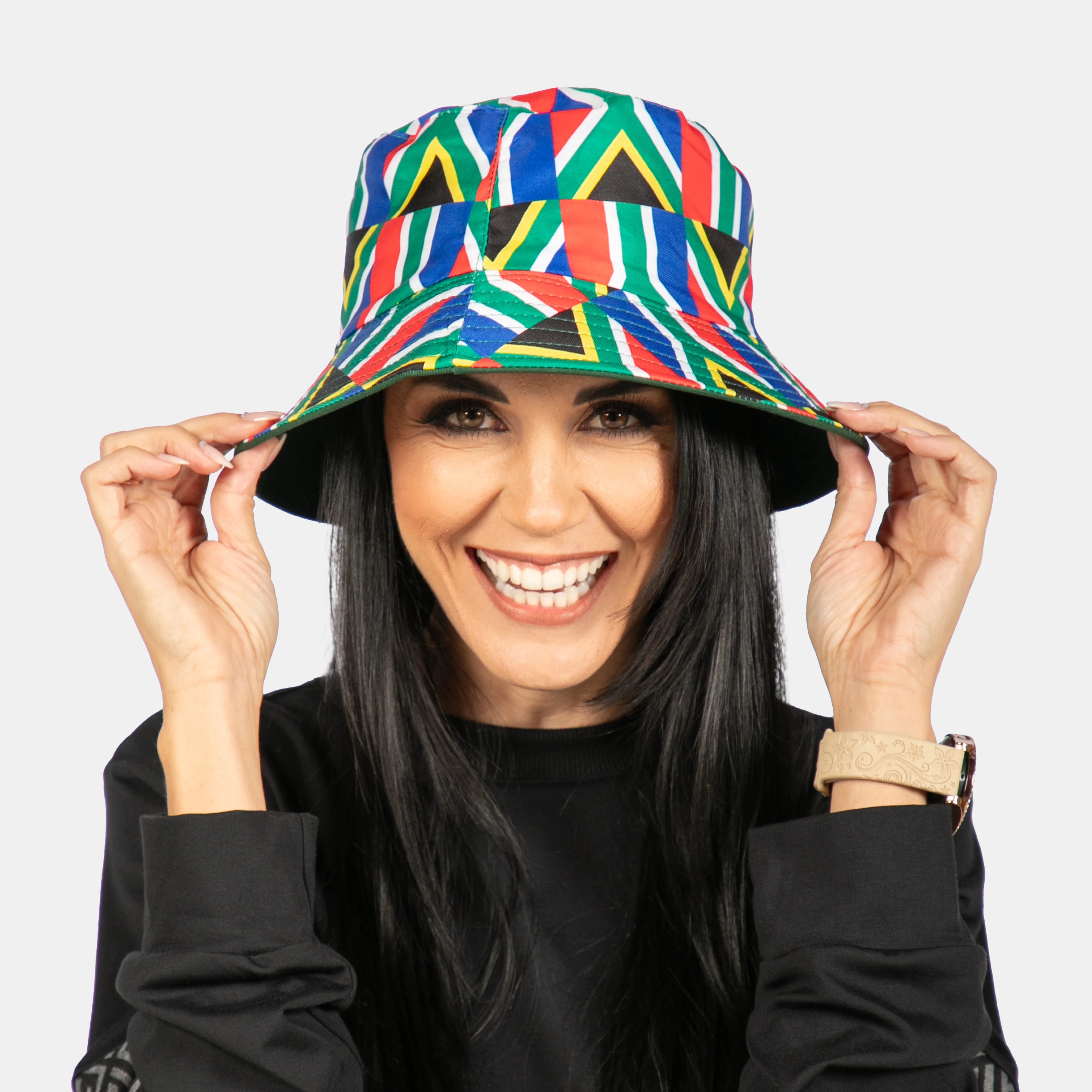 South African Flag Reversible Bucket Hat