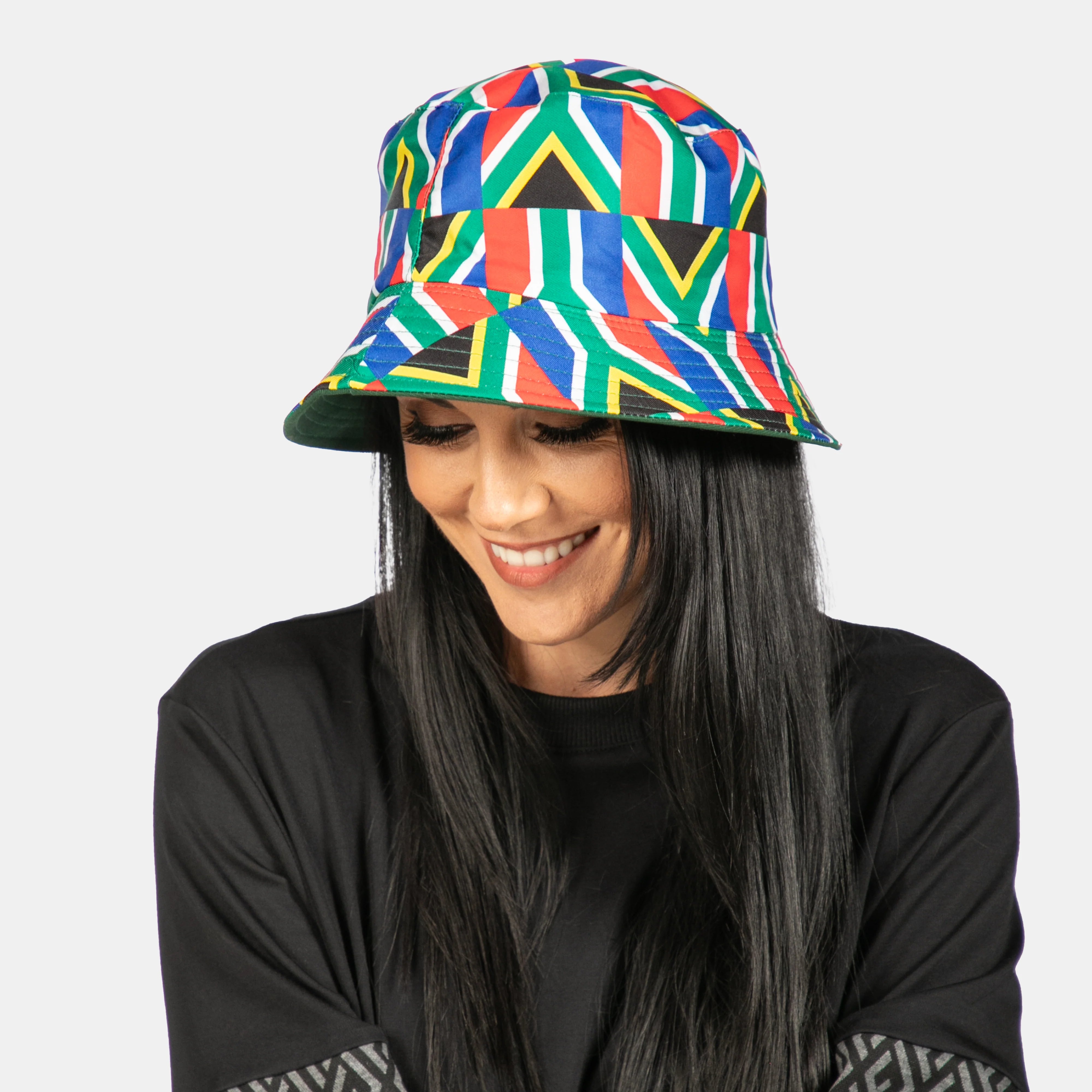 South African Flag Reversible Bucket Hat