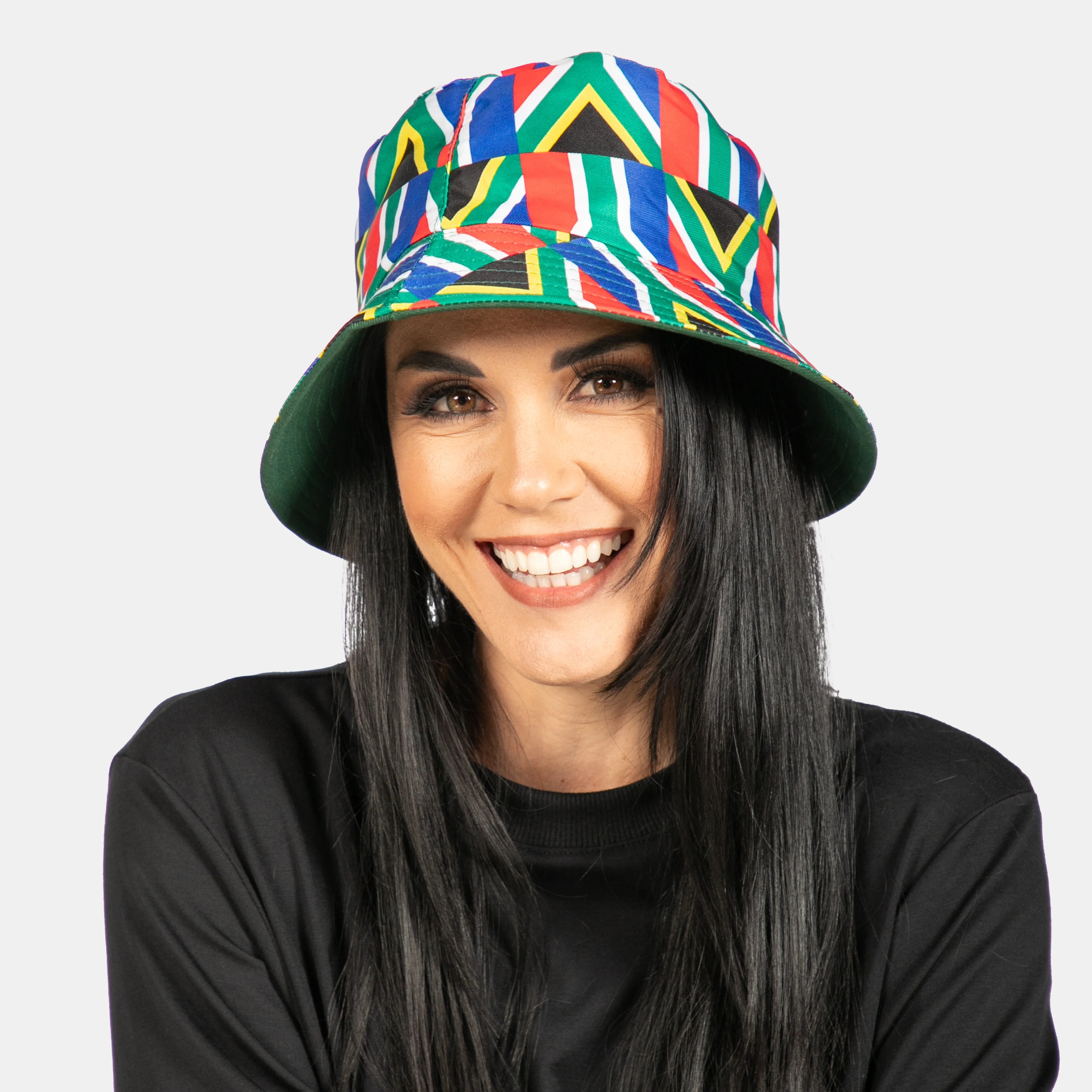 South African Flag Reversible Bucket Hat