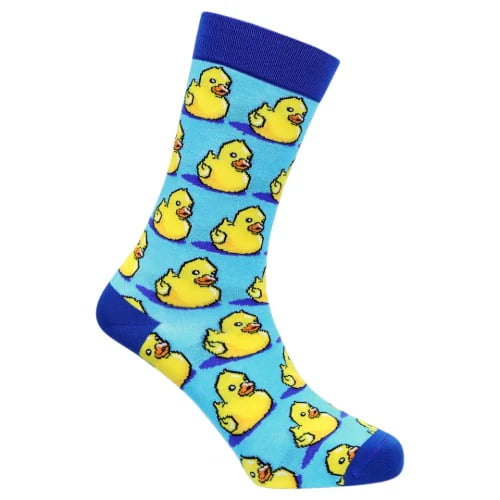 Rubber Duckie Unisex Bamboo Socks