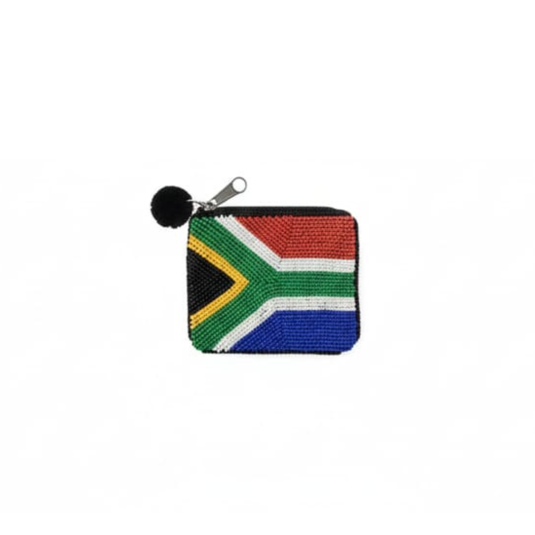 South African Flag Beaded Purse (assorted sizes)