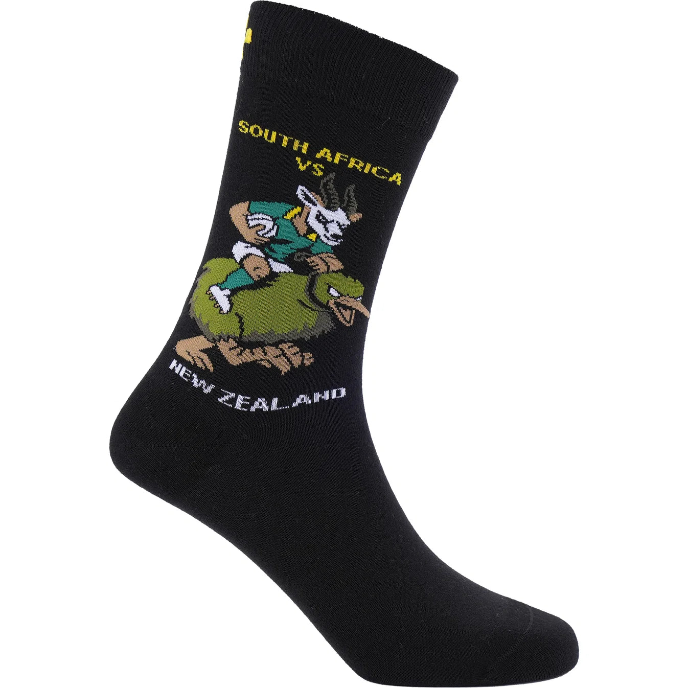 "SA vs NZ" Men's Cotton Socks