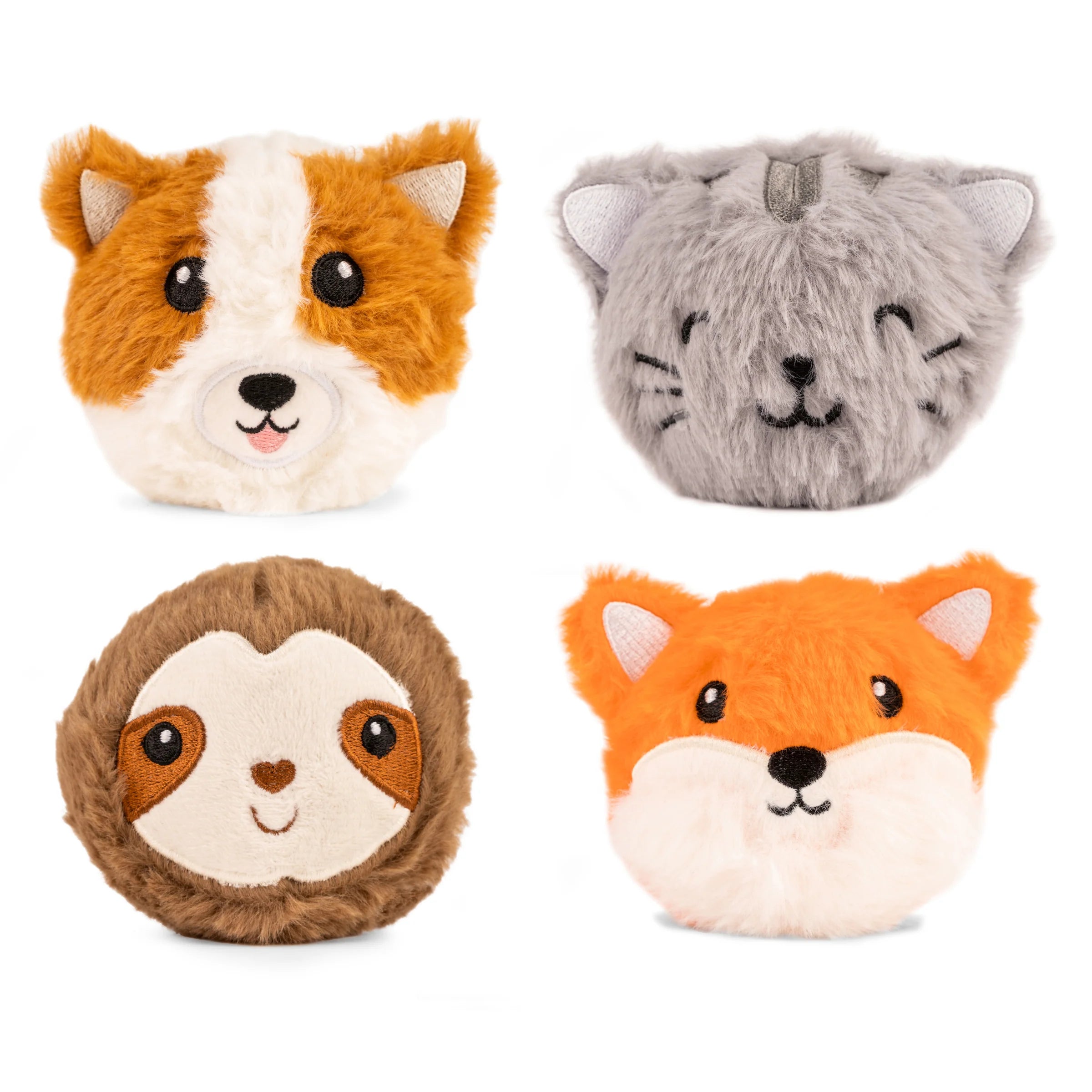 Furry Friends Plush Stress Balls