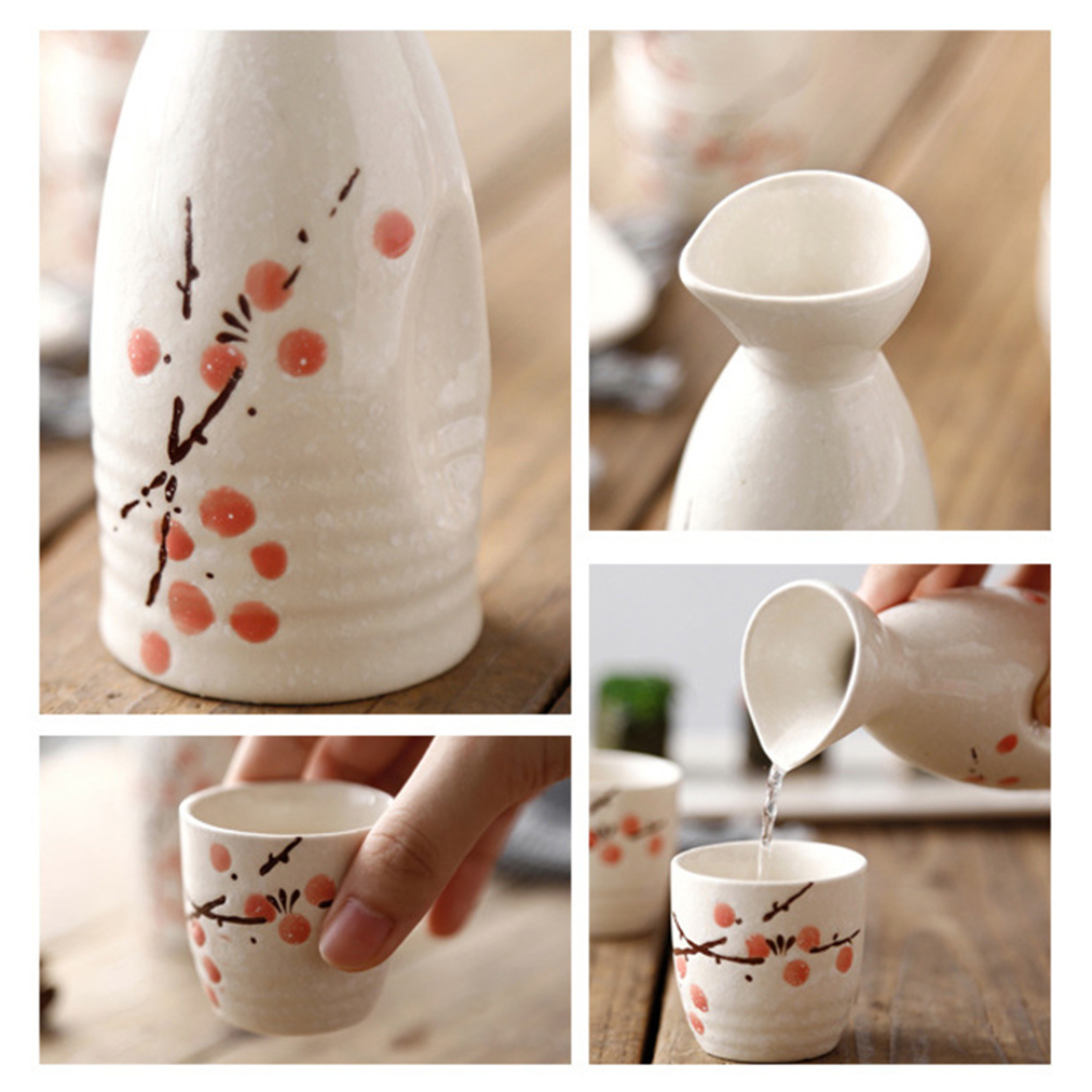 Plum Blossom Sake Set (5pc)