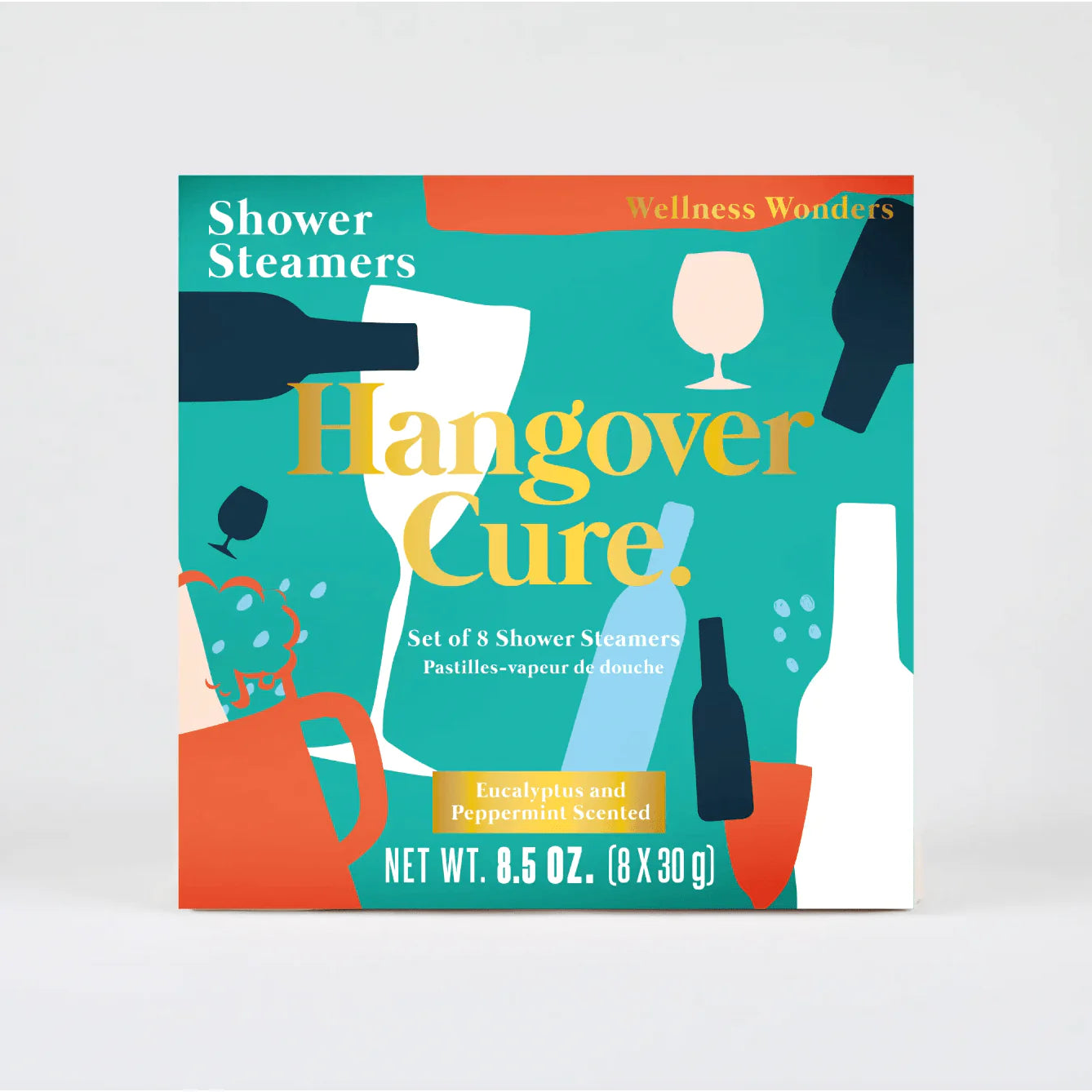 Hangover Cure Shower Steamers (set of 8)