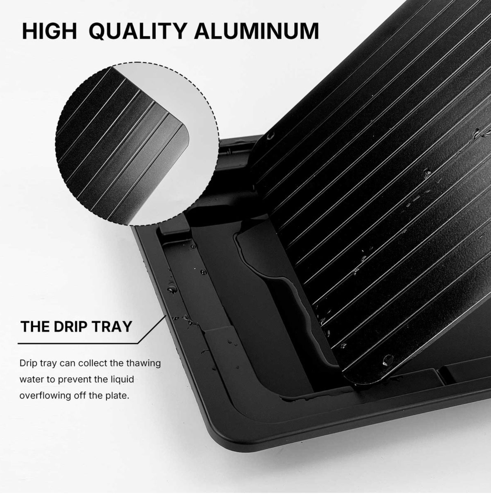 Quick Defrosting Meat Tray