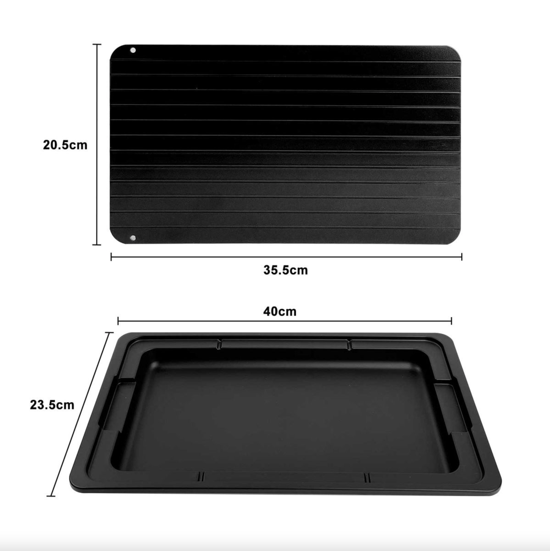 Quick Defrosting Meat Tray