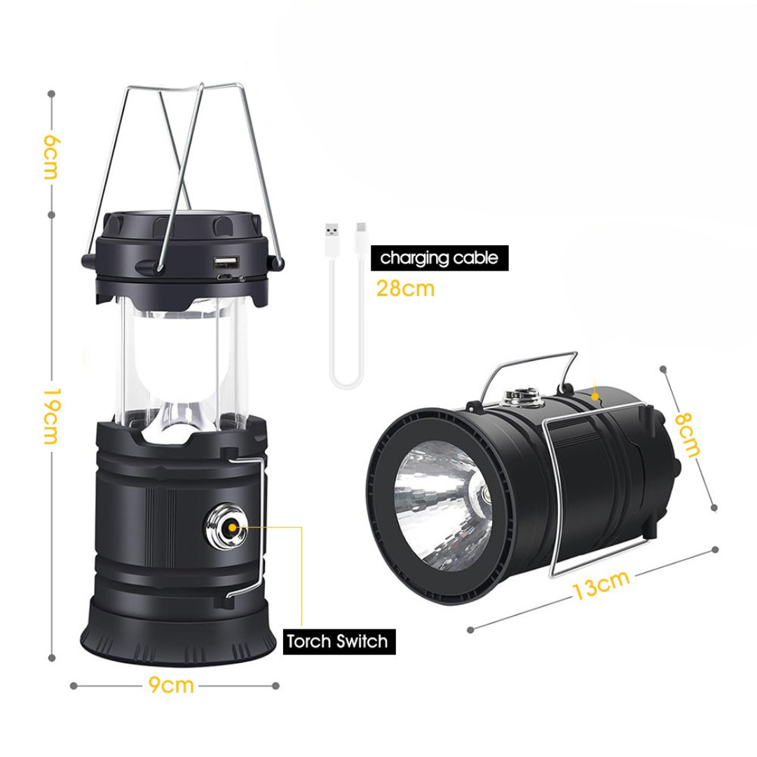 Collapsible Solar LED Lanterns (pack of 4)