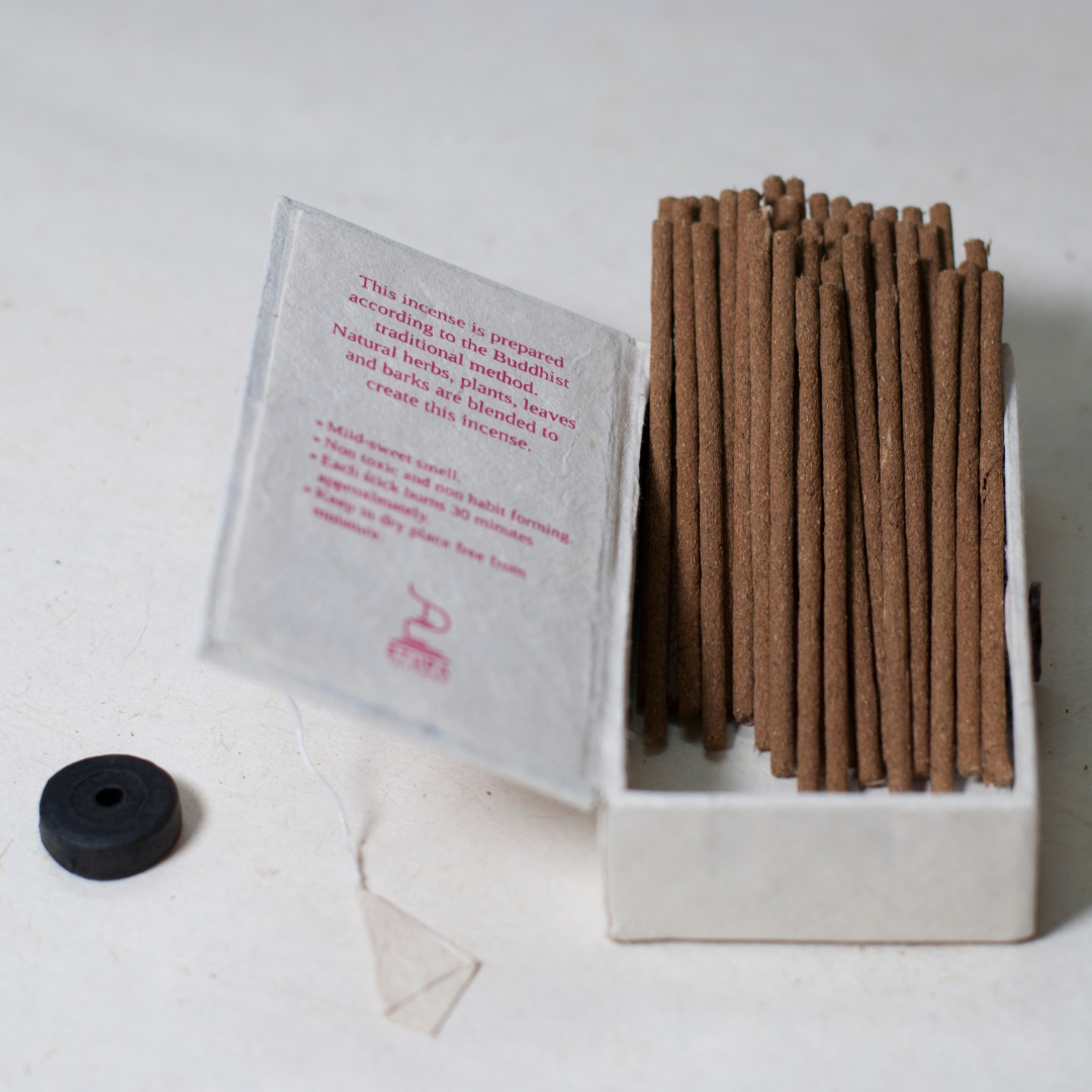 Stupa Genuine Nepalese Incense (Gift Box of 40 Sticks)