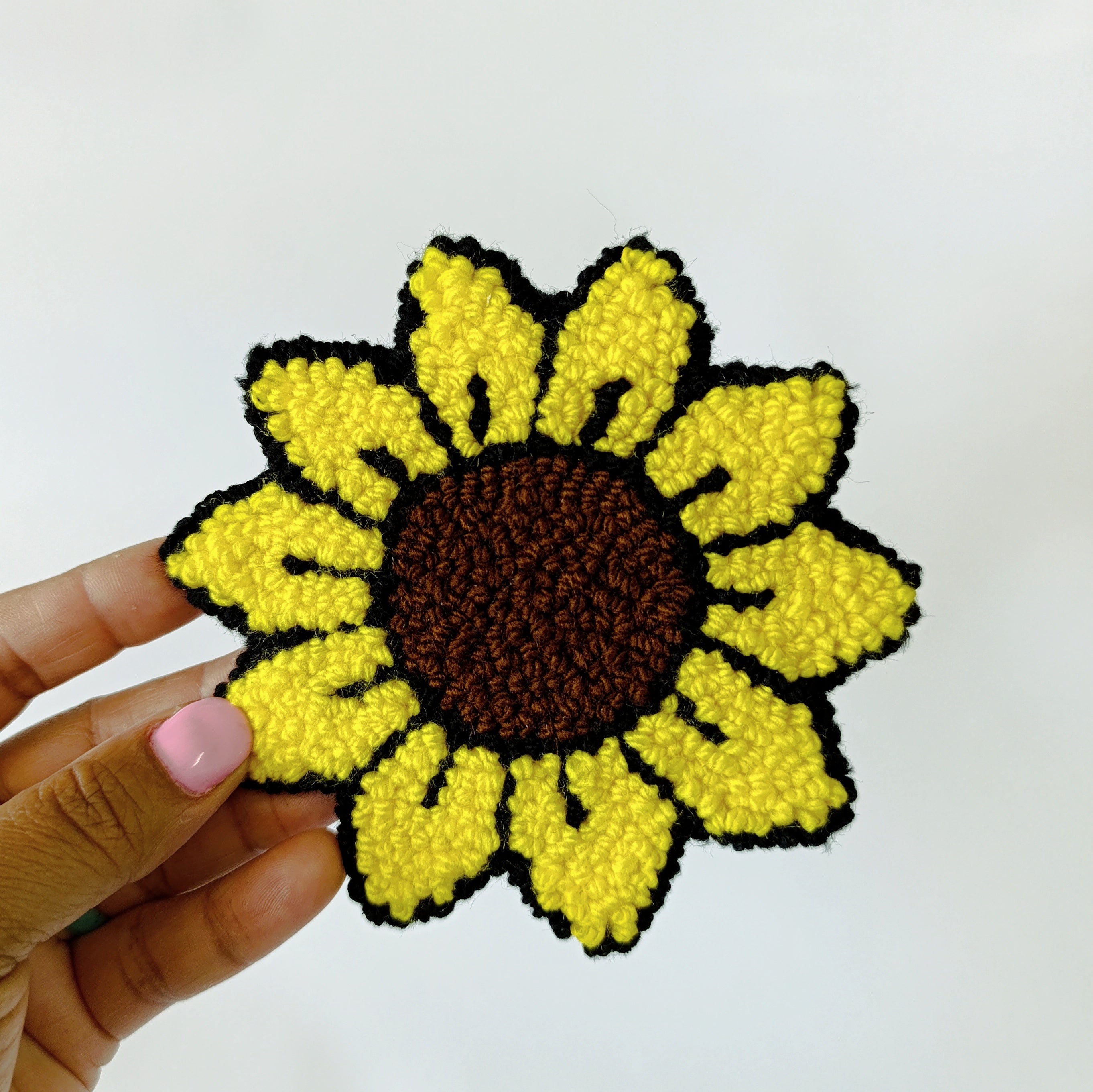 Sunflower Mug Rug