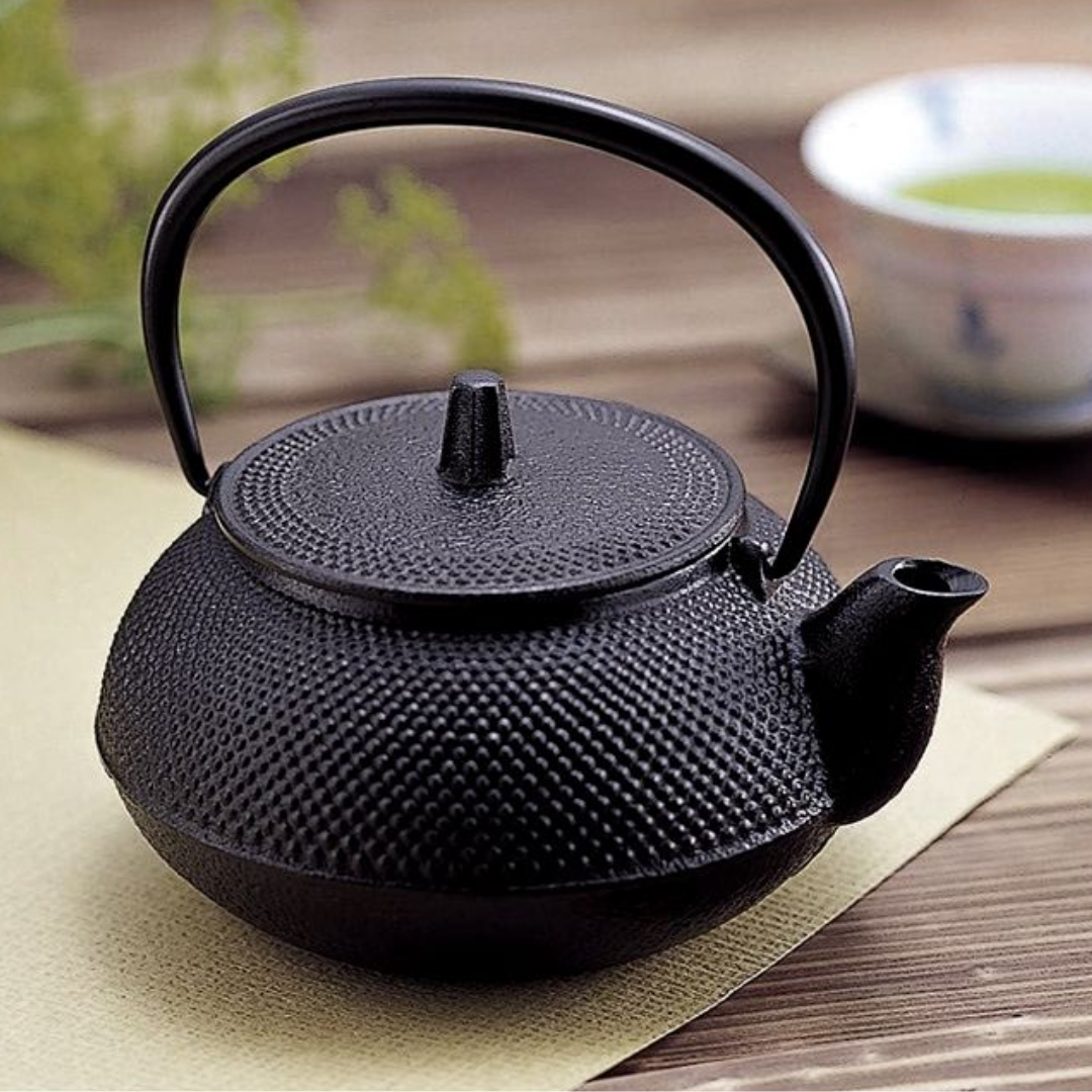 Black Cast Iron Mini Teapot (300ml)