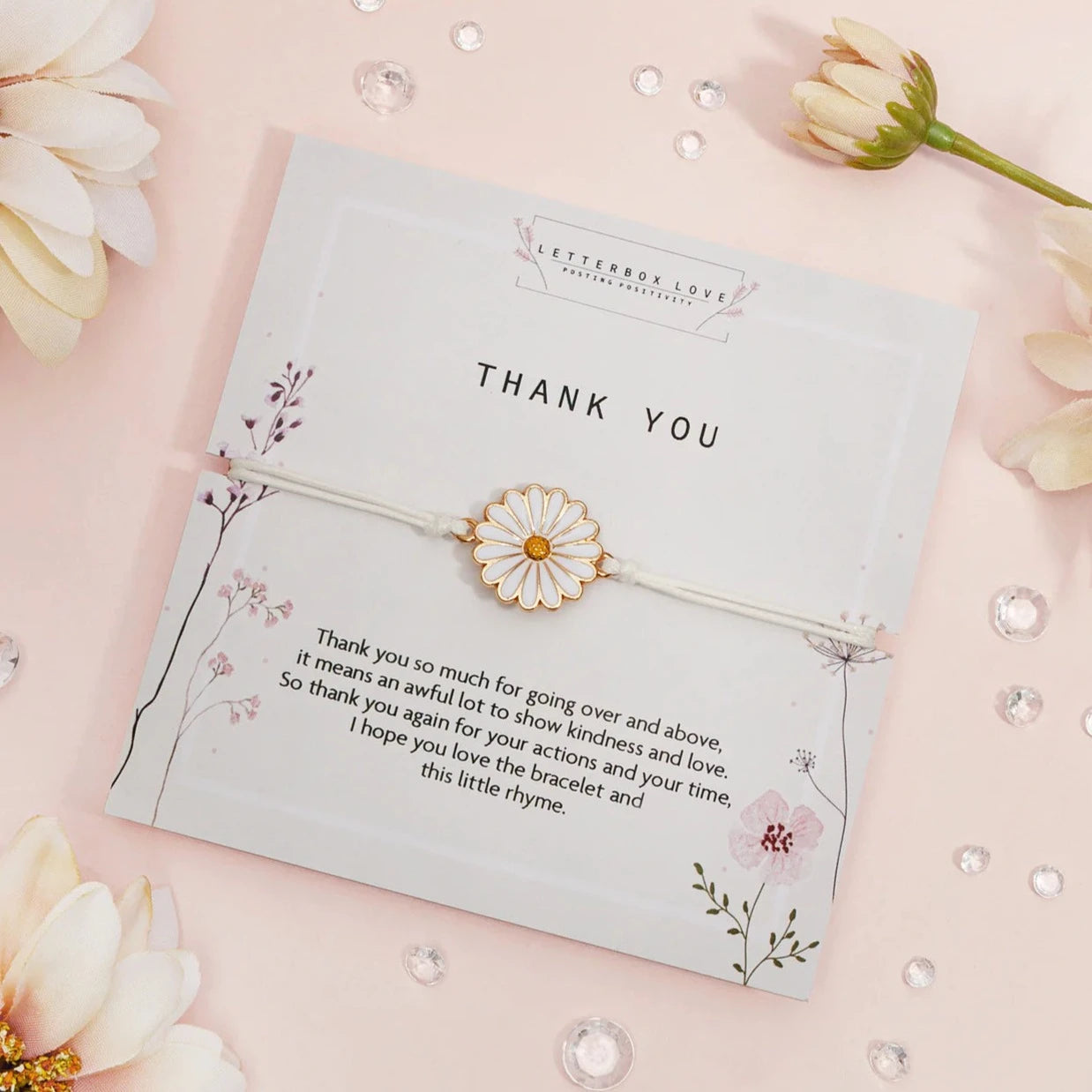 "Thank You" Keepsake Bracelet and Card Set