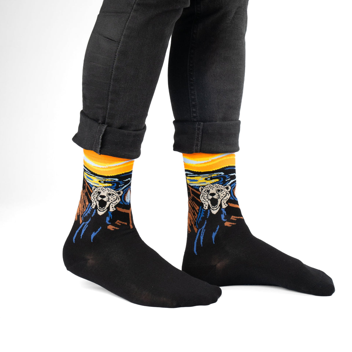"The Meow" Men's Bamboo Socks