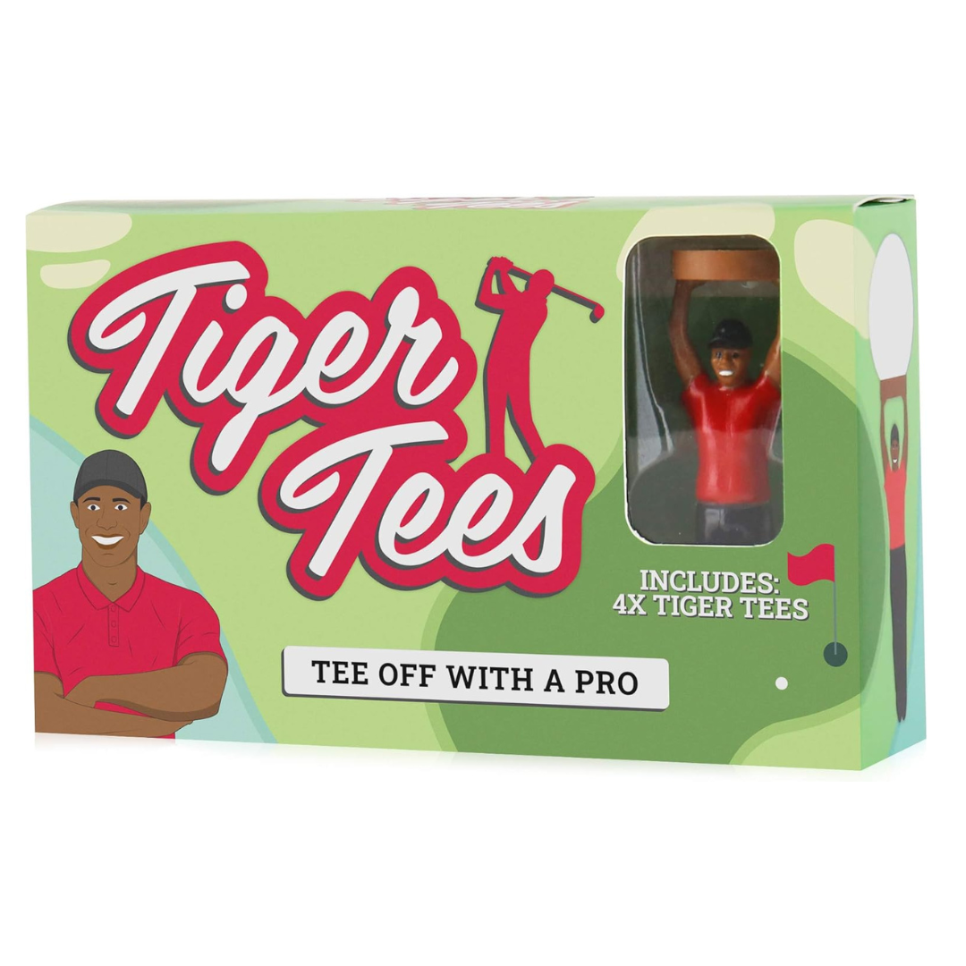 "Tiger Tees" Set of 4 Golf Tees