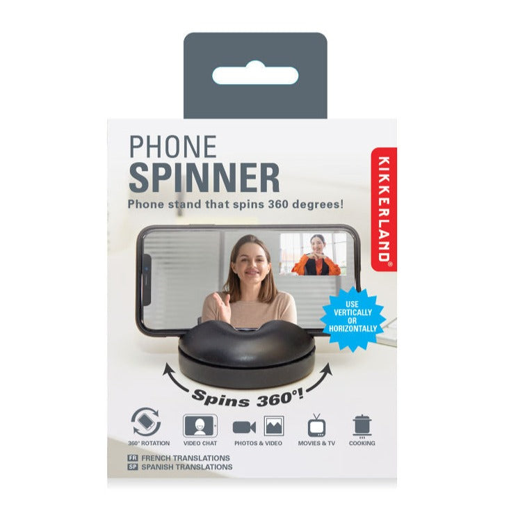 Phone Spinner Stand (Black or White)